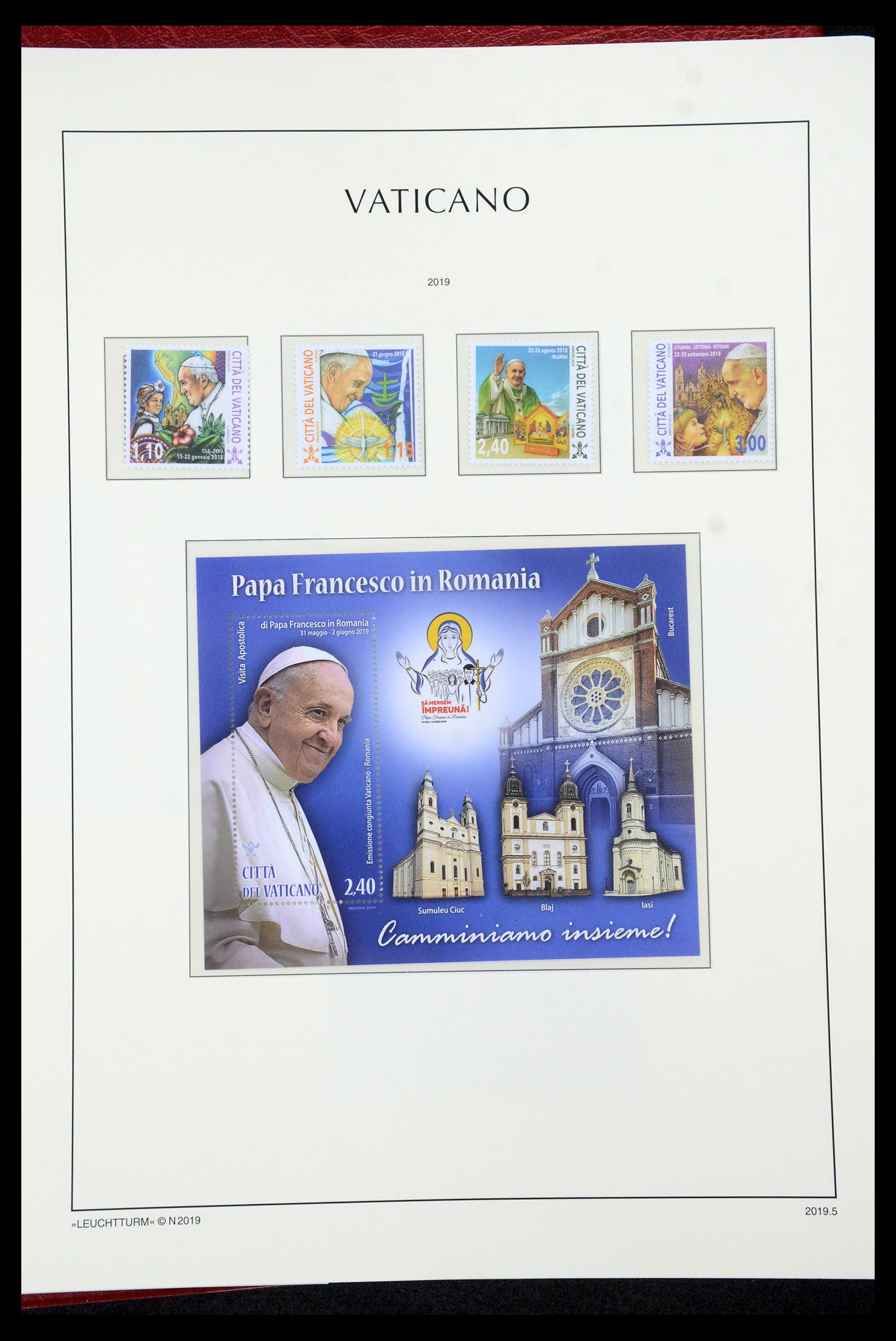 35596 201 - Stamp Collection 35596 Vatican 1959-2020!