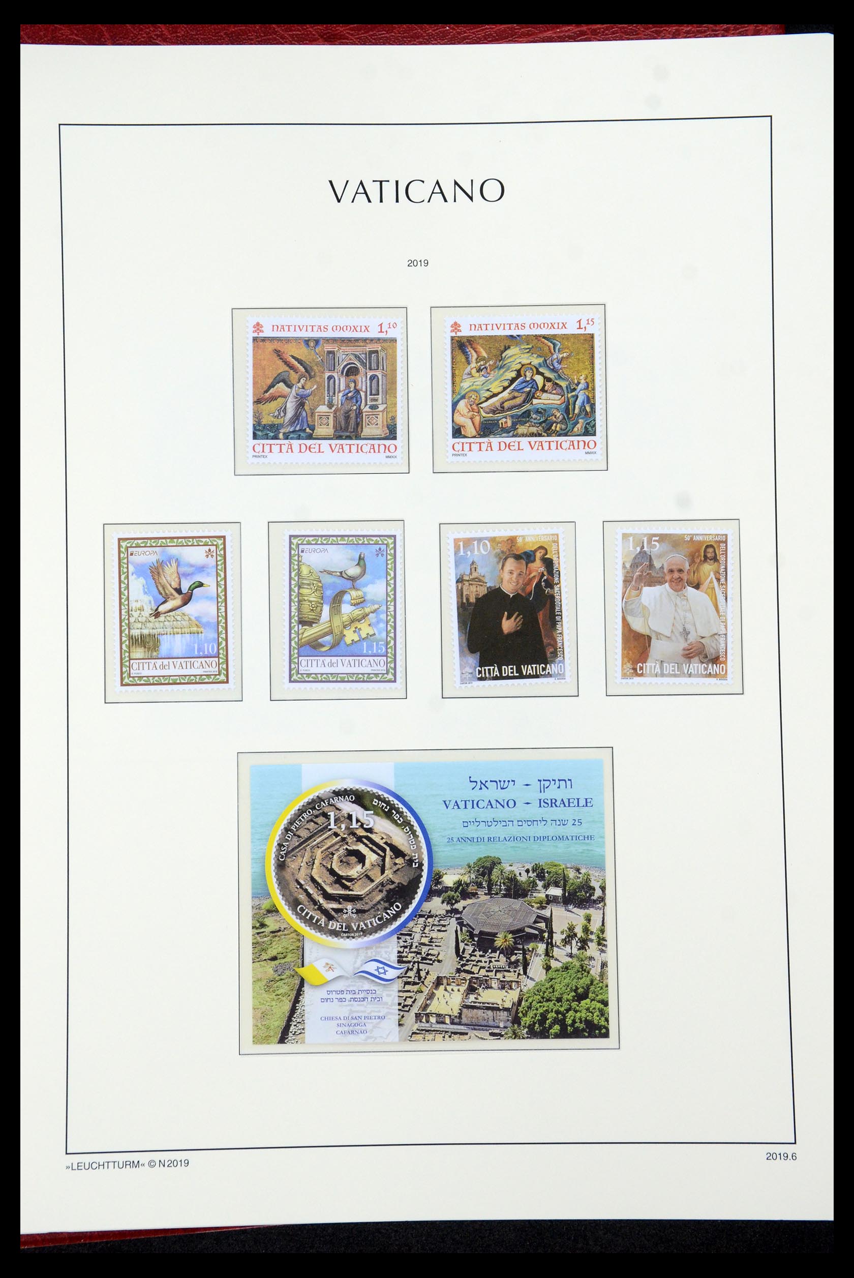35596 202 - Stamp Collection 35596 Vatican 1959-2020!