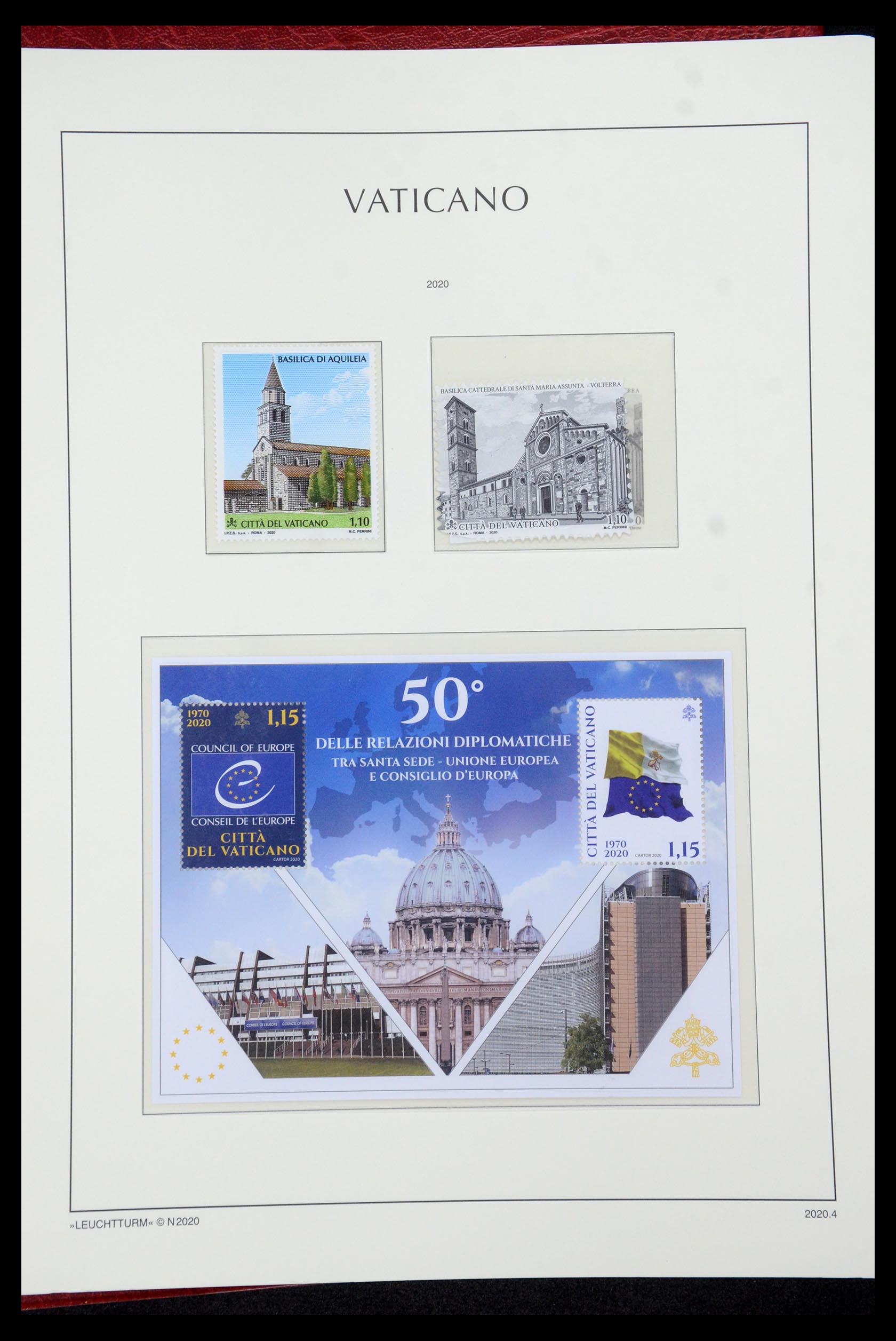 35596 208 - Stamp Collection 35596 Vatican 1959-2020!