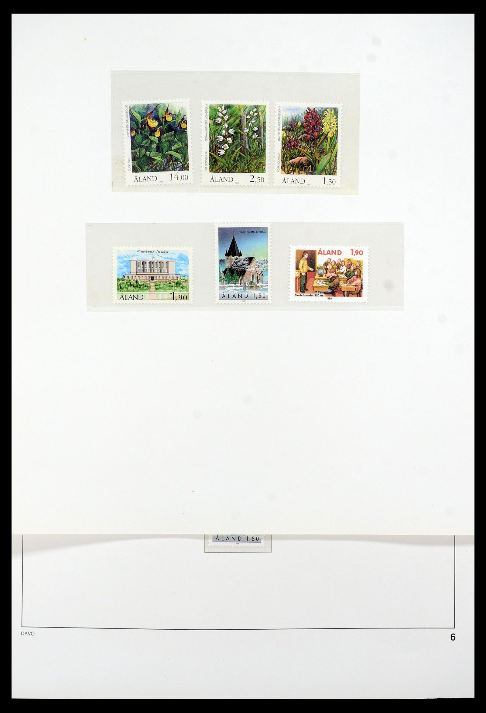 35597 008 - Postzegelverzameling 35597 Aland 1984-2004.