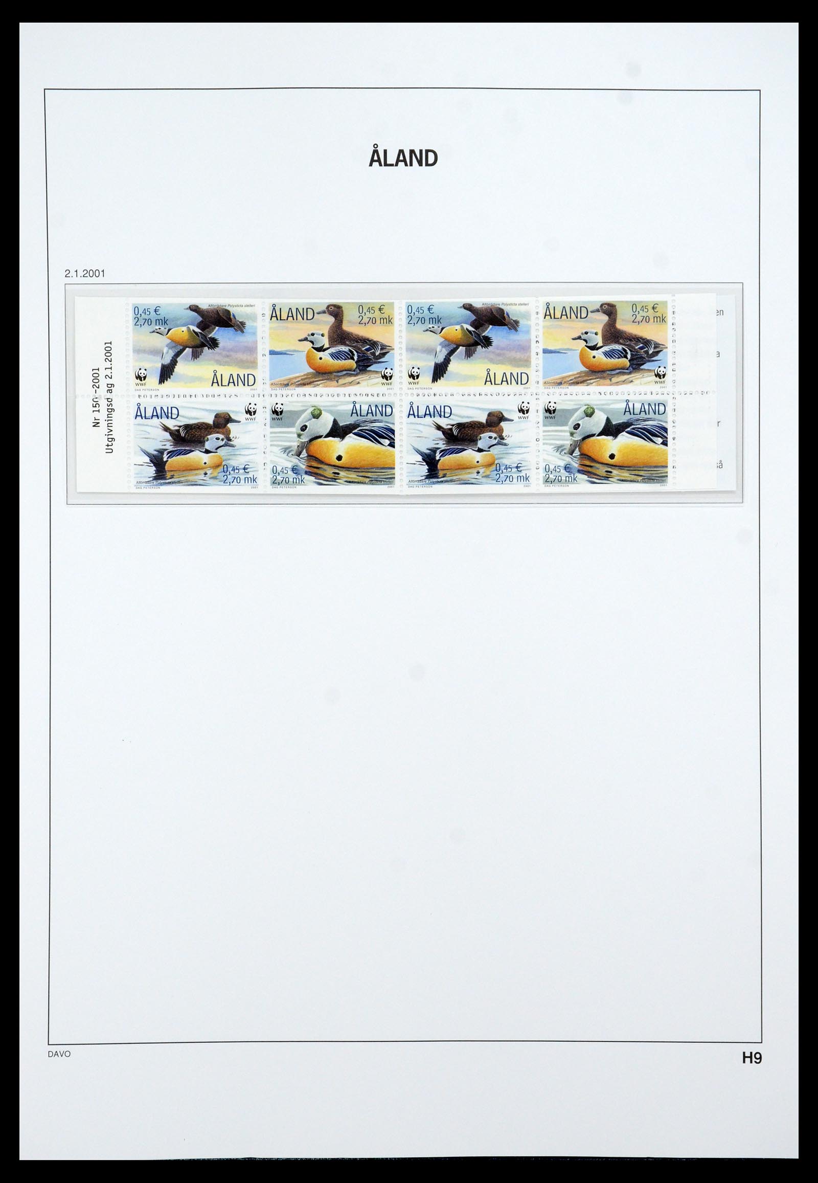 35597 050 - Postzegelverzameling 35597 Aland 1984-2004.