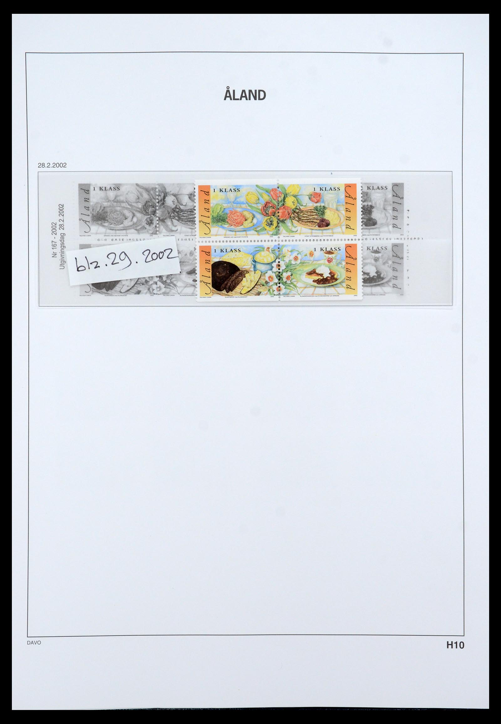 35597 051 - Postzegelverzameling 35597 Aland 1984-2004.