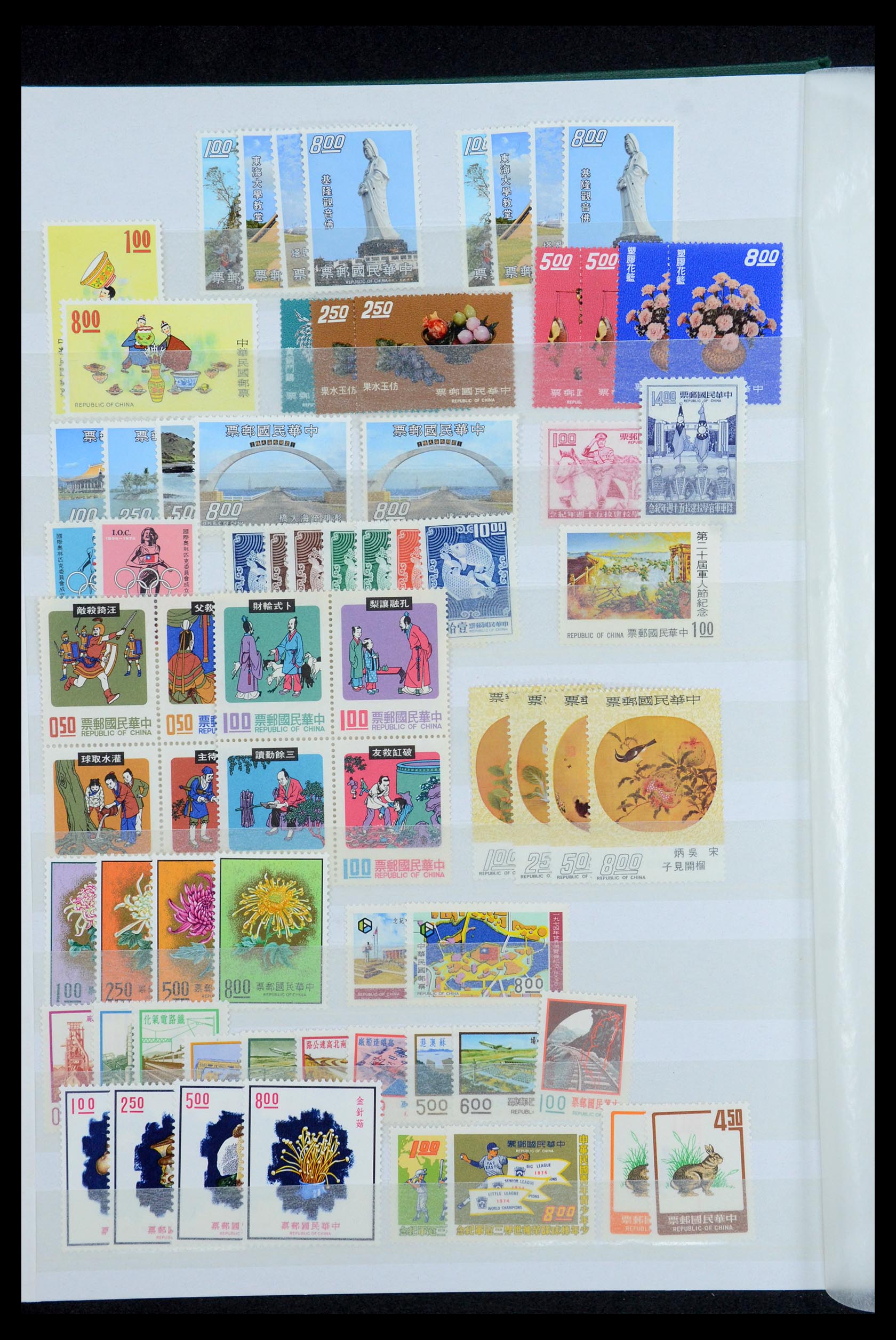 35598 014 - Postzegelverzameling 35598 Taiwan 1945-2007.