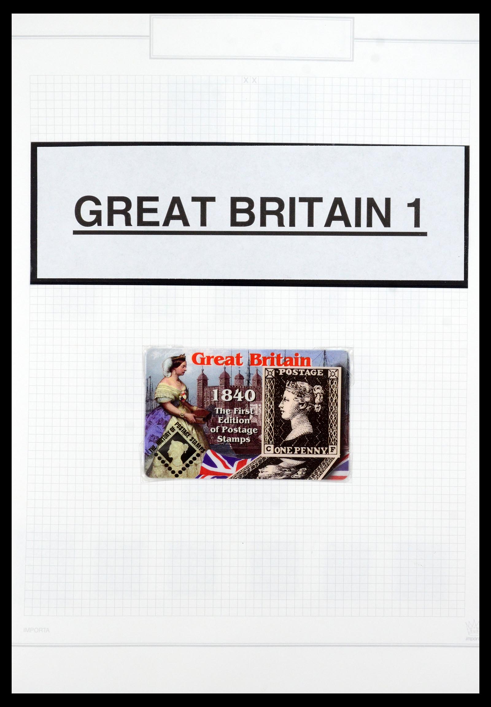 35601 001 - Stamp Collection 35601 Great Britain 1840-1970.