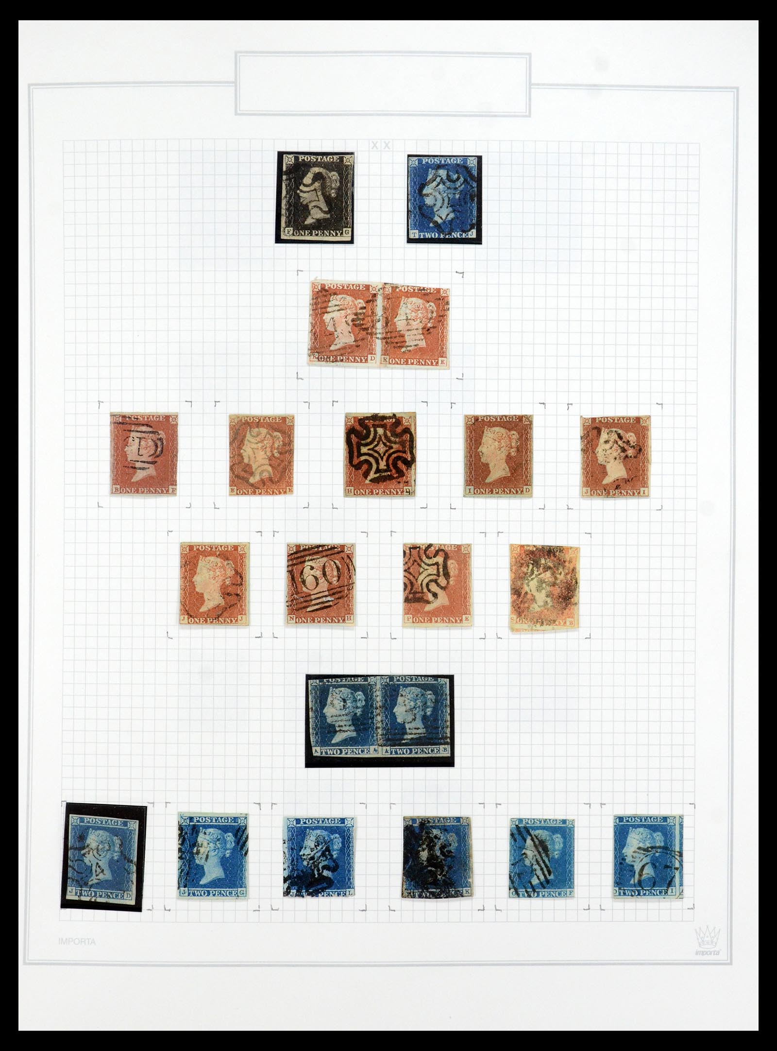 35601 002 - Stamp Collection 35601 Great Britain 1840-1970.