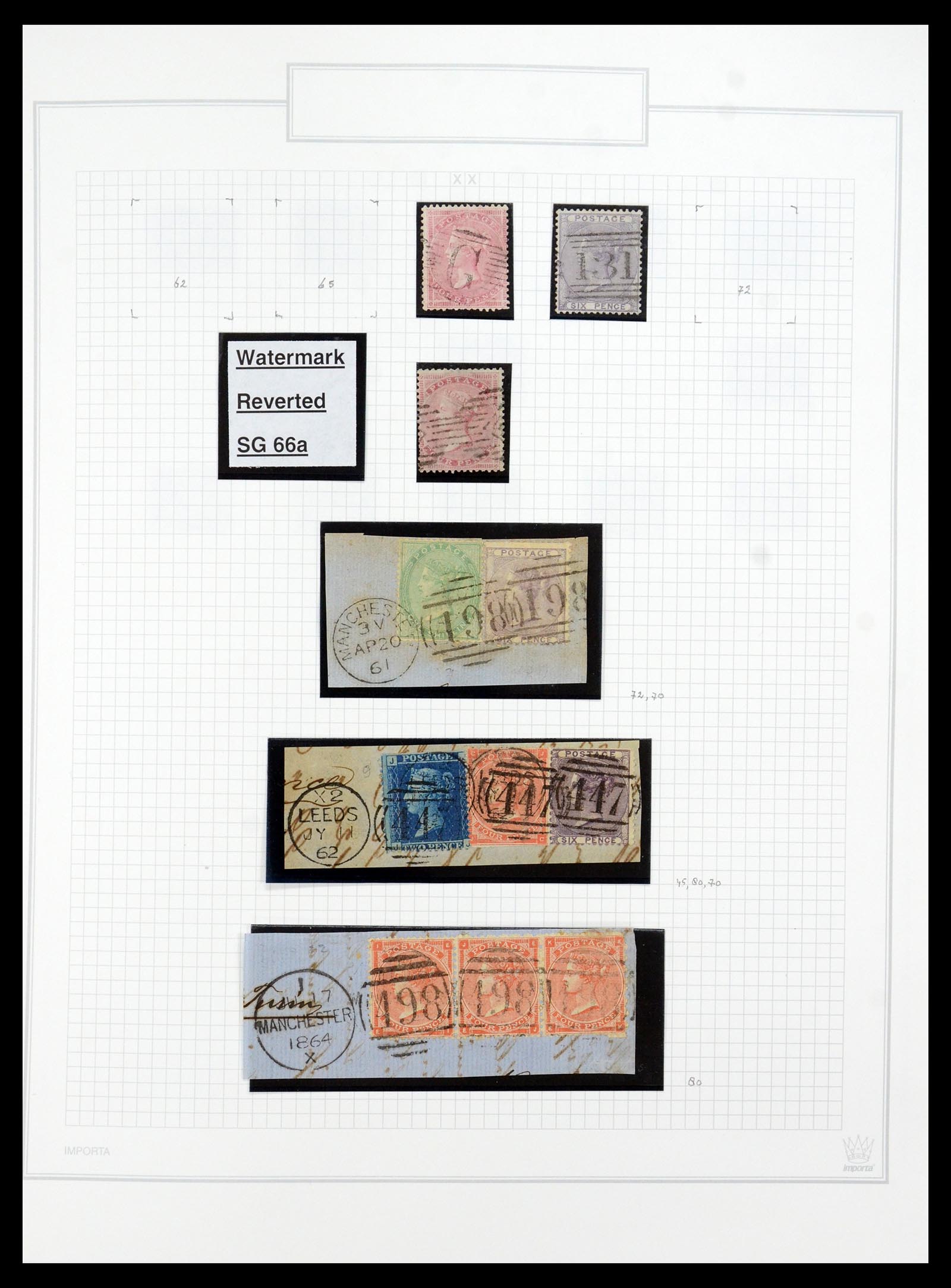 35601 005 - Stamp Collection 35601 Great Britain 1840-1970.