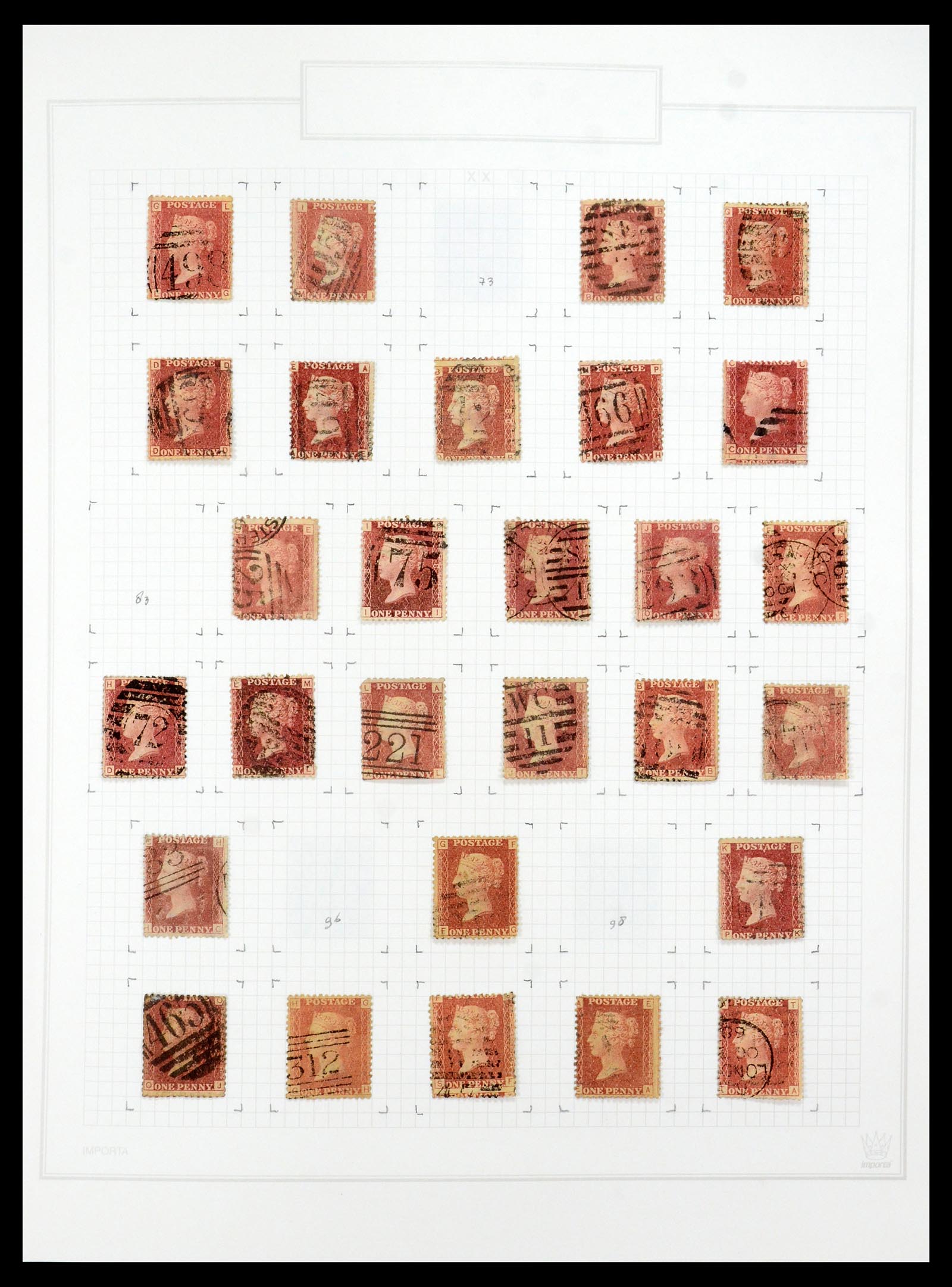 35601 007 - Stamp Collection 35601 Great Britain 1840-1970.
