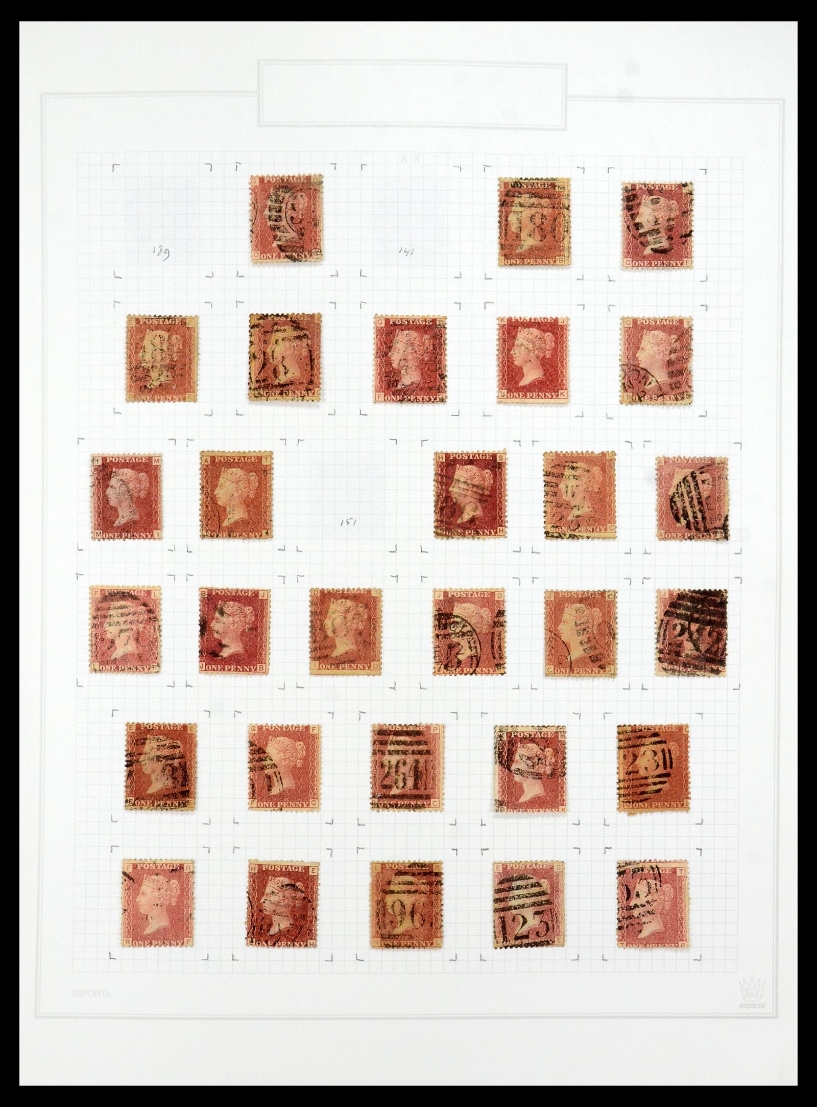 35601 009 - Stamp Collection 35601 Great Britain 1840-1970.