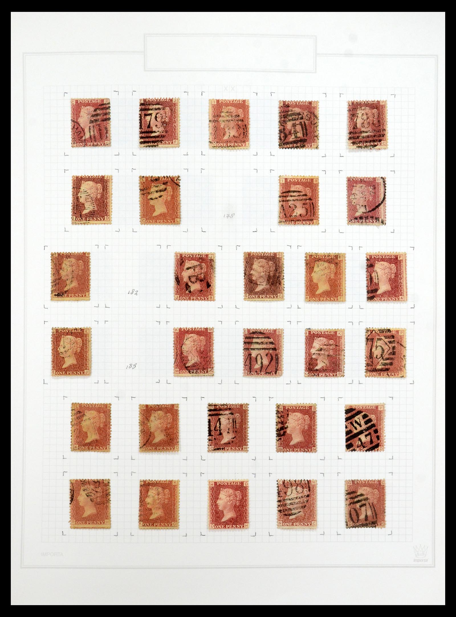 35601 010 - Stamp Collection 35601 Great Britain 1840-1970.