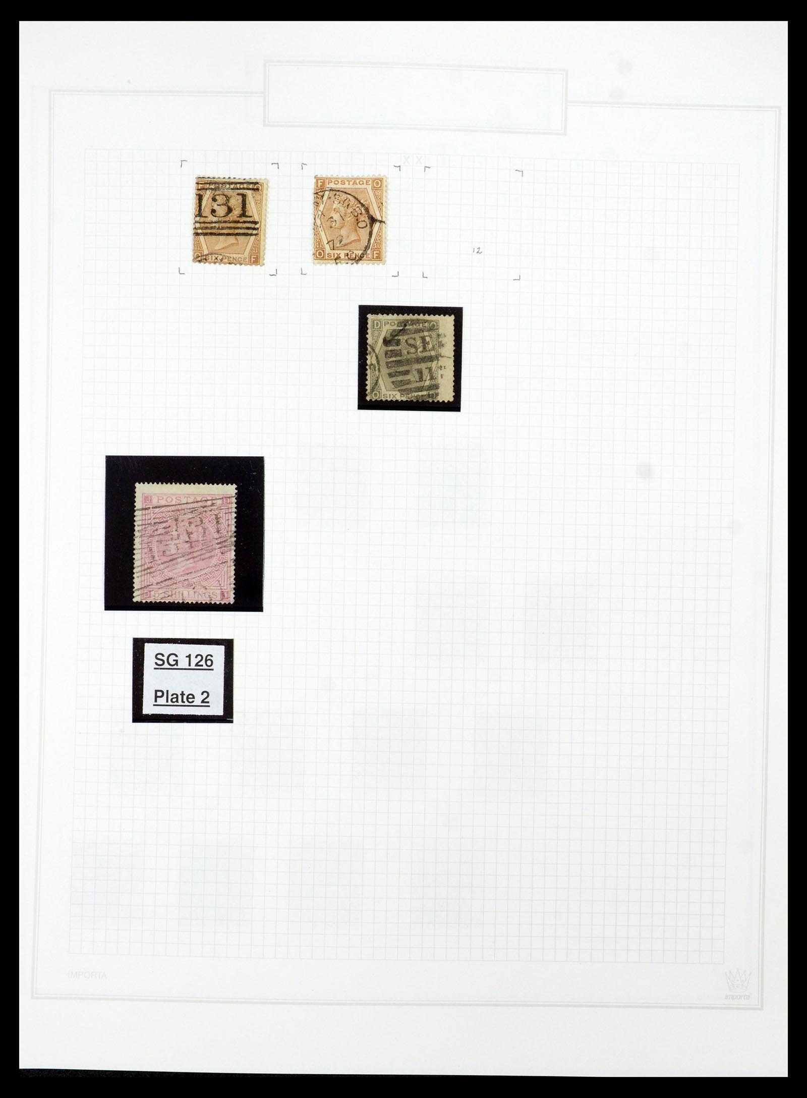 35601 021 - Stamp Collection 35601 Great Britain 1840-1970.