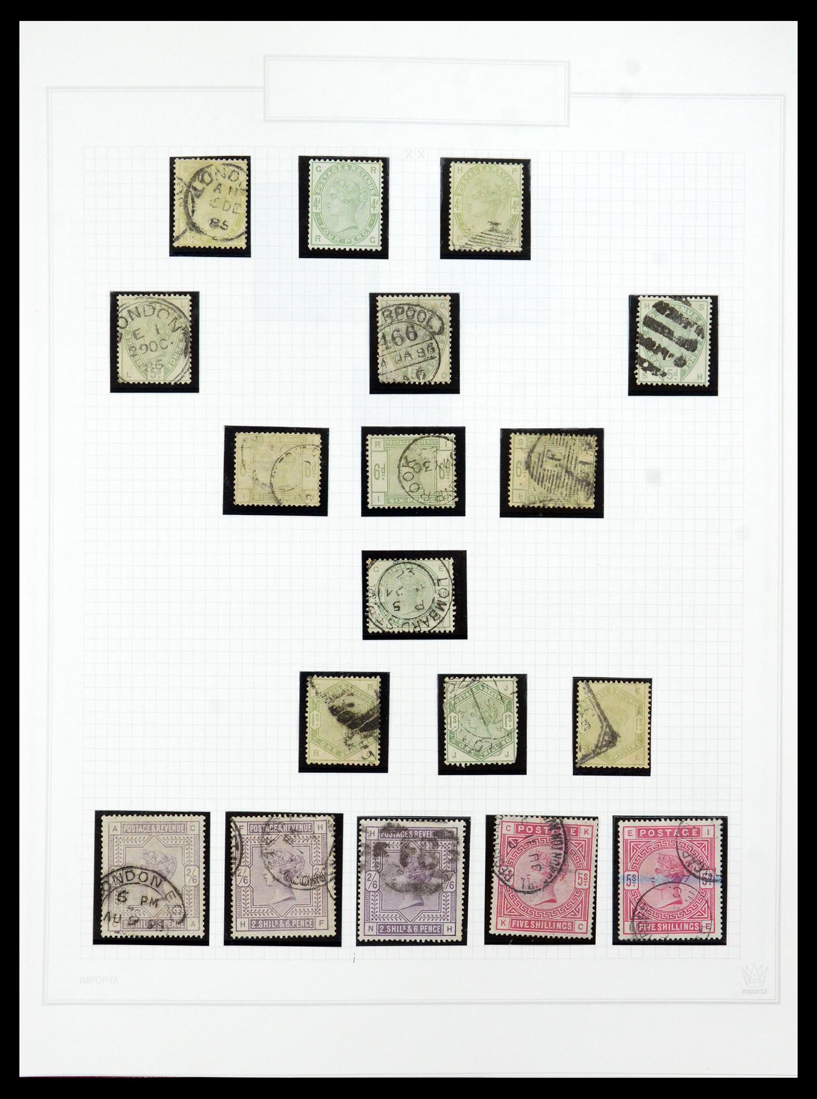 35601 032 - Stamp Collection 35601 Great Britain 1840-1970.