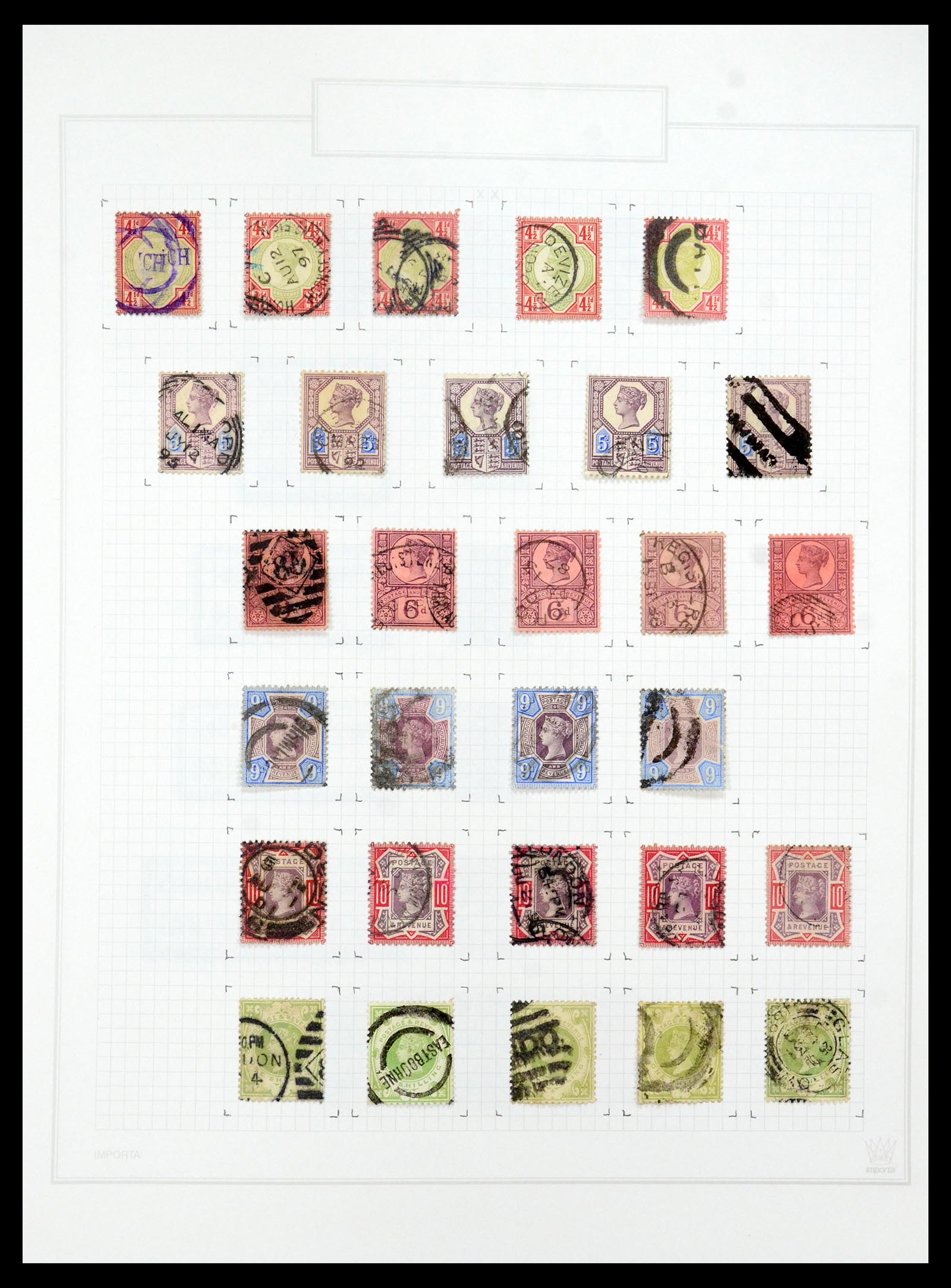 35601 035 - Stamp Collection 35601 Great Britain 1840-1970.
