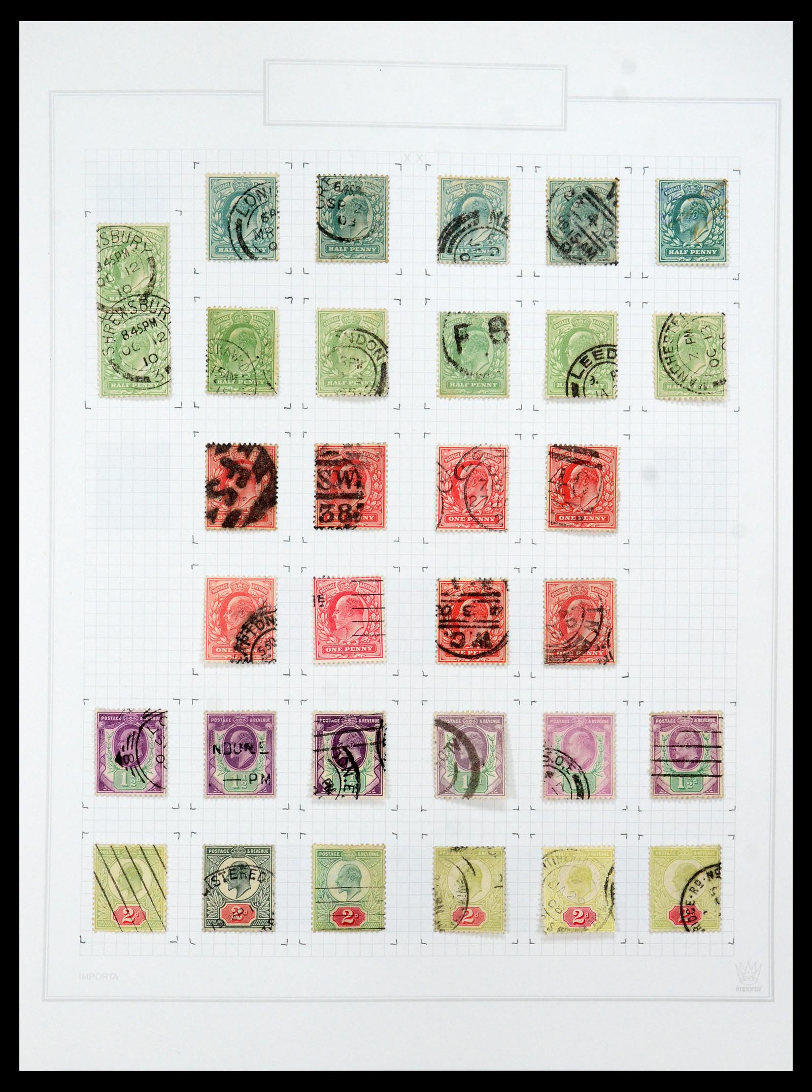 35601 039 - Stamp Collection 35601 Great Britain 1840-1970.