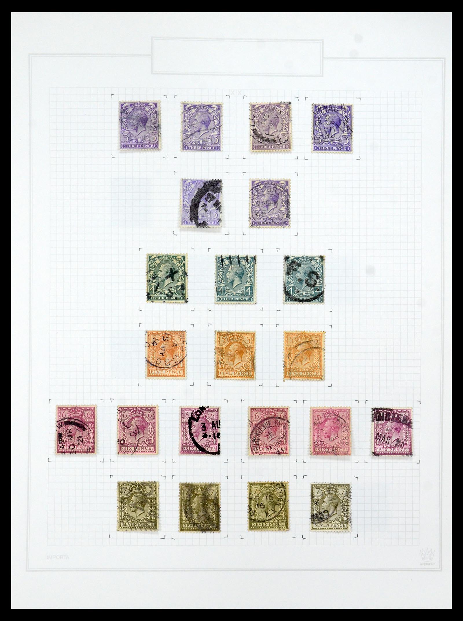 35601 050 - Stamp Collection 35601 Great Britain 1840-1970.