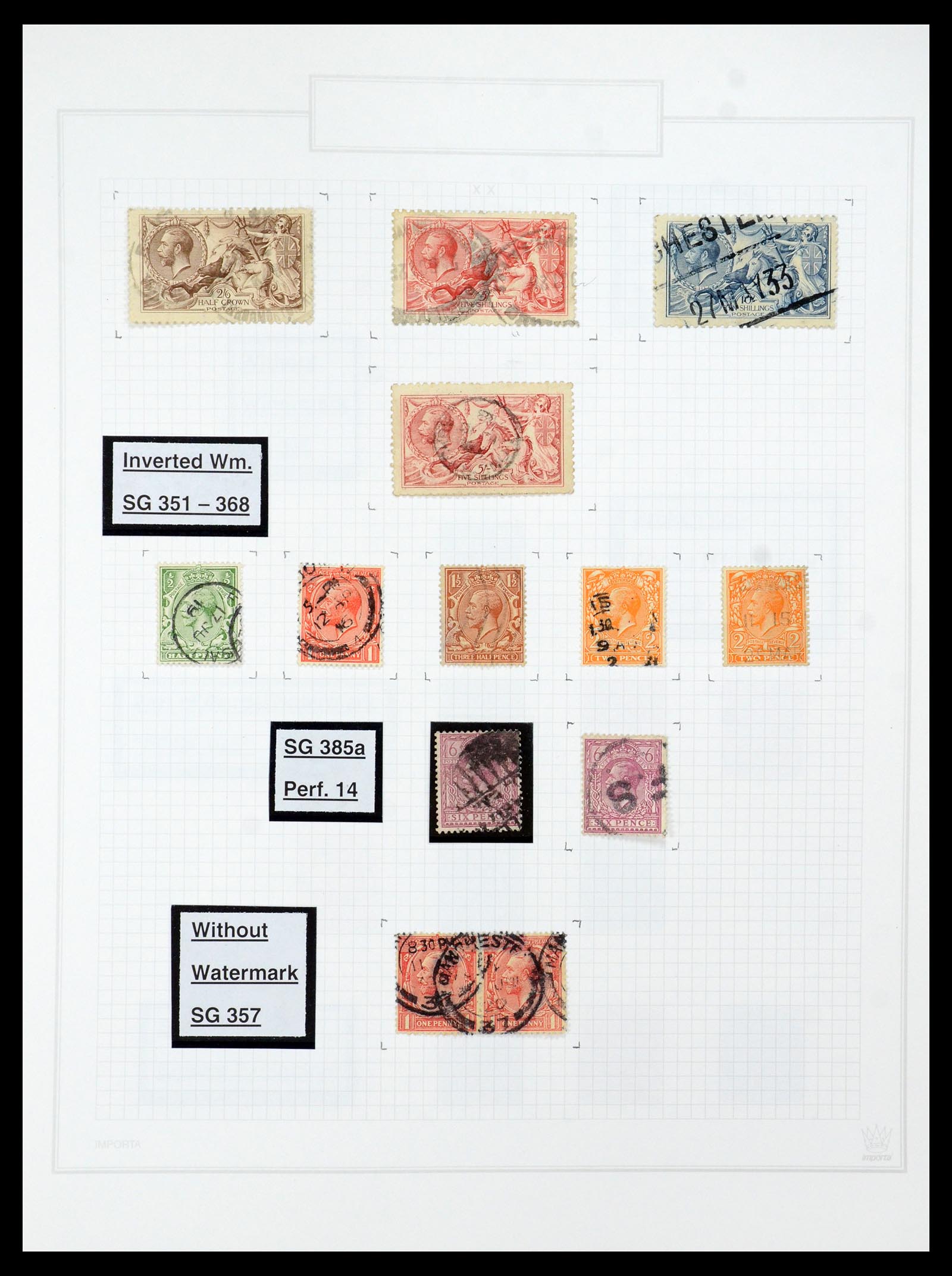 35601 052 - Stamp Collection 35601 Great Britain 1840-1970.