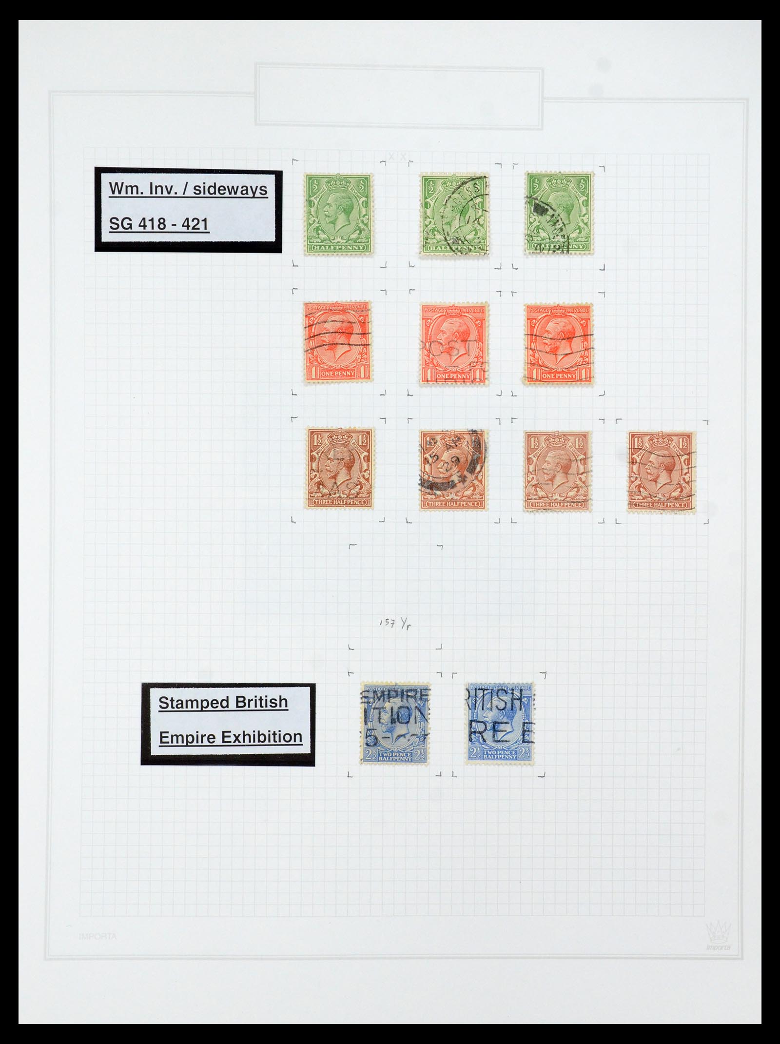 35601 056 - Stamp Collection 35601 Great Britain 1840-1970.