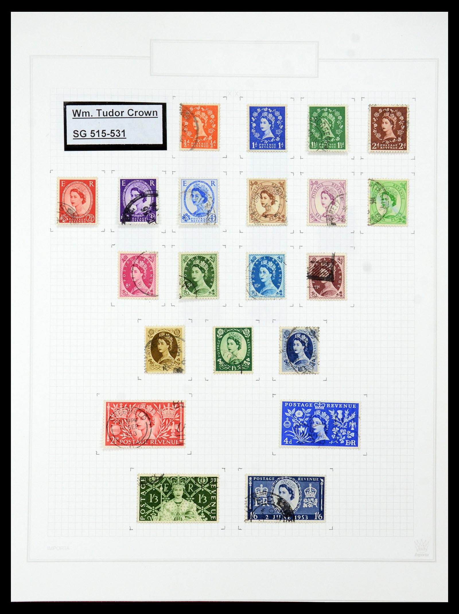 35601 075 - Stamp Collection 35601 Great Britain 1840-1970.