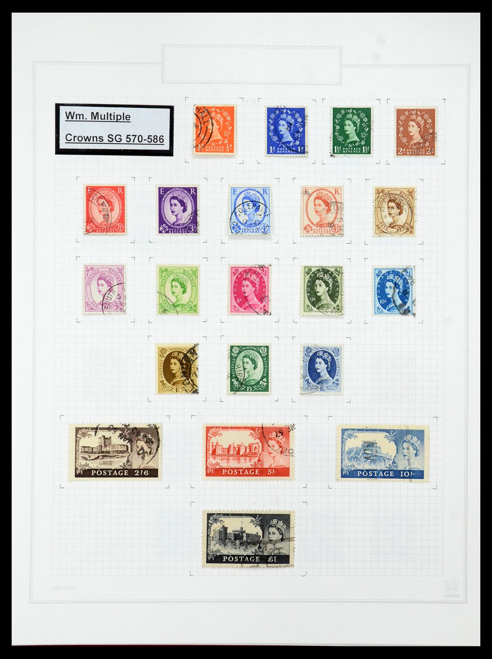 35601 081 - Stamp Collection 35601 Great Britain 1840-1970.