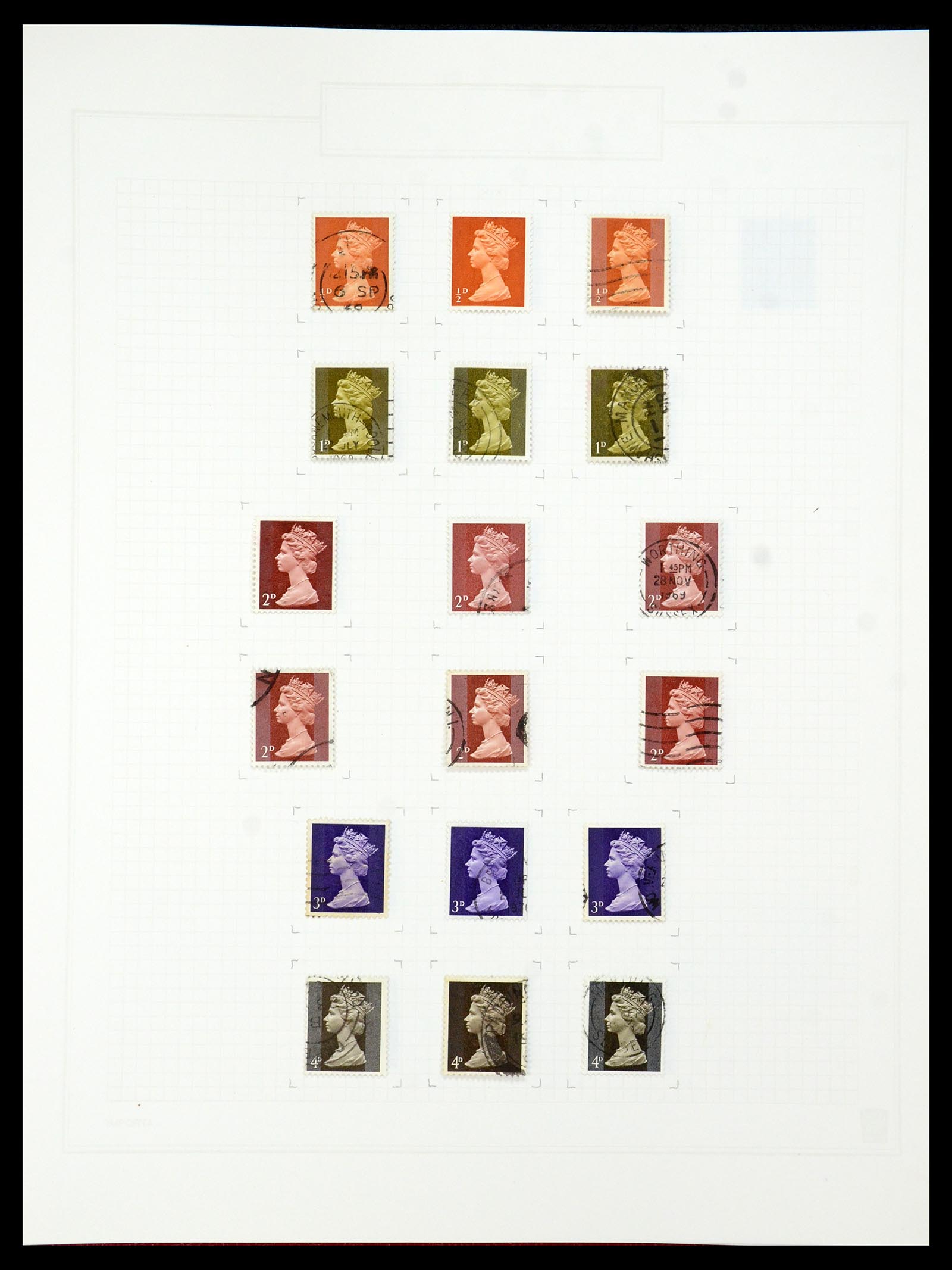 35601 113 - Stamp Collection 35601 Great Britain 1840-1970.