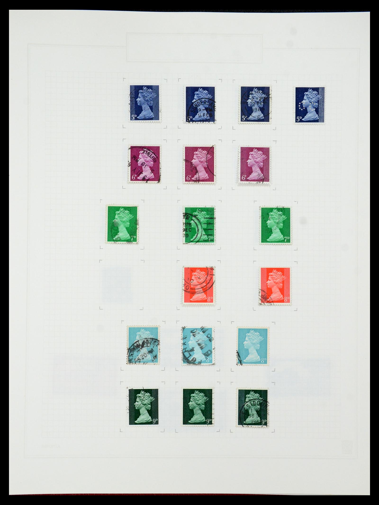 35601 114 - Stamp Collection 35601 Great Britain 1840-1970.