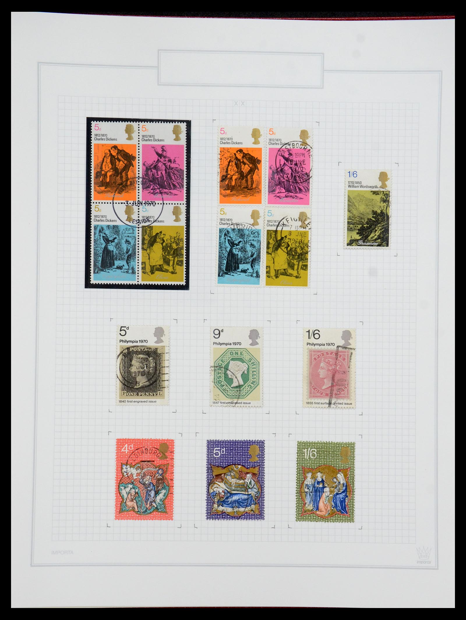 35601 131 - Stamp Collection 35601 Great Britain 1840-1970.
