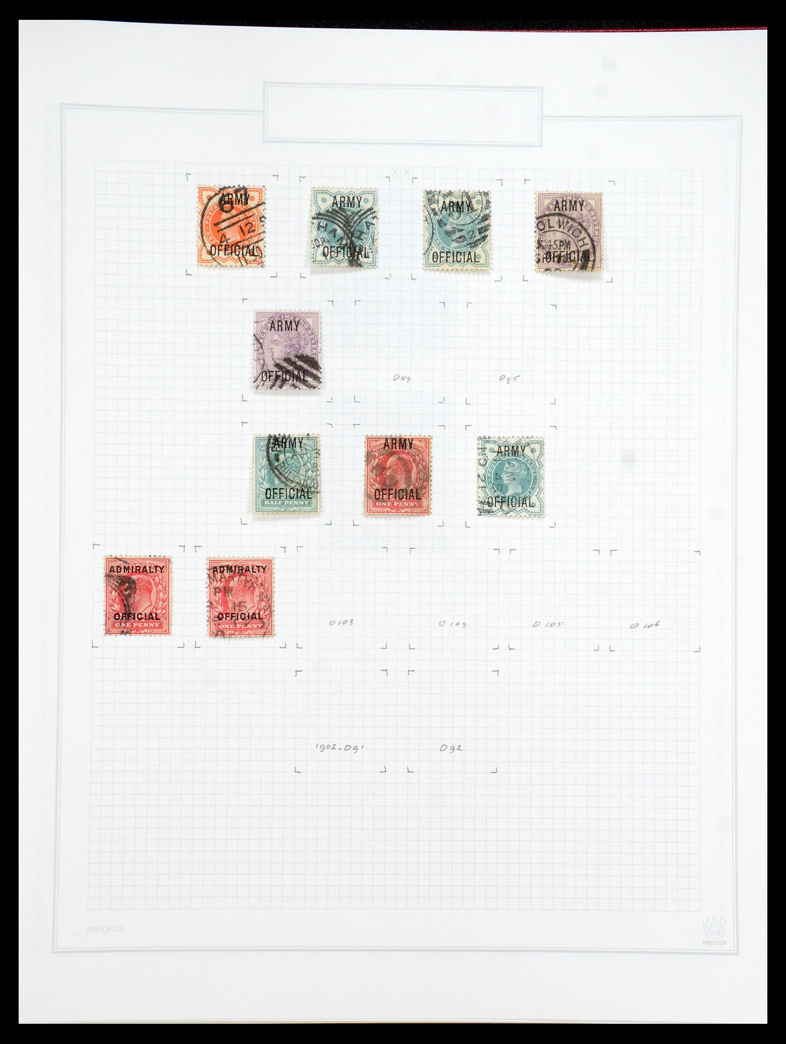 35601 136 - Stamp Collection 35601 Great Britain 1840-1970.