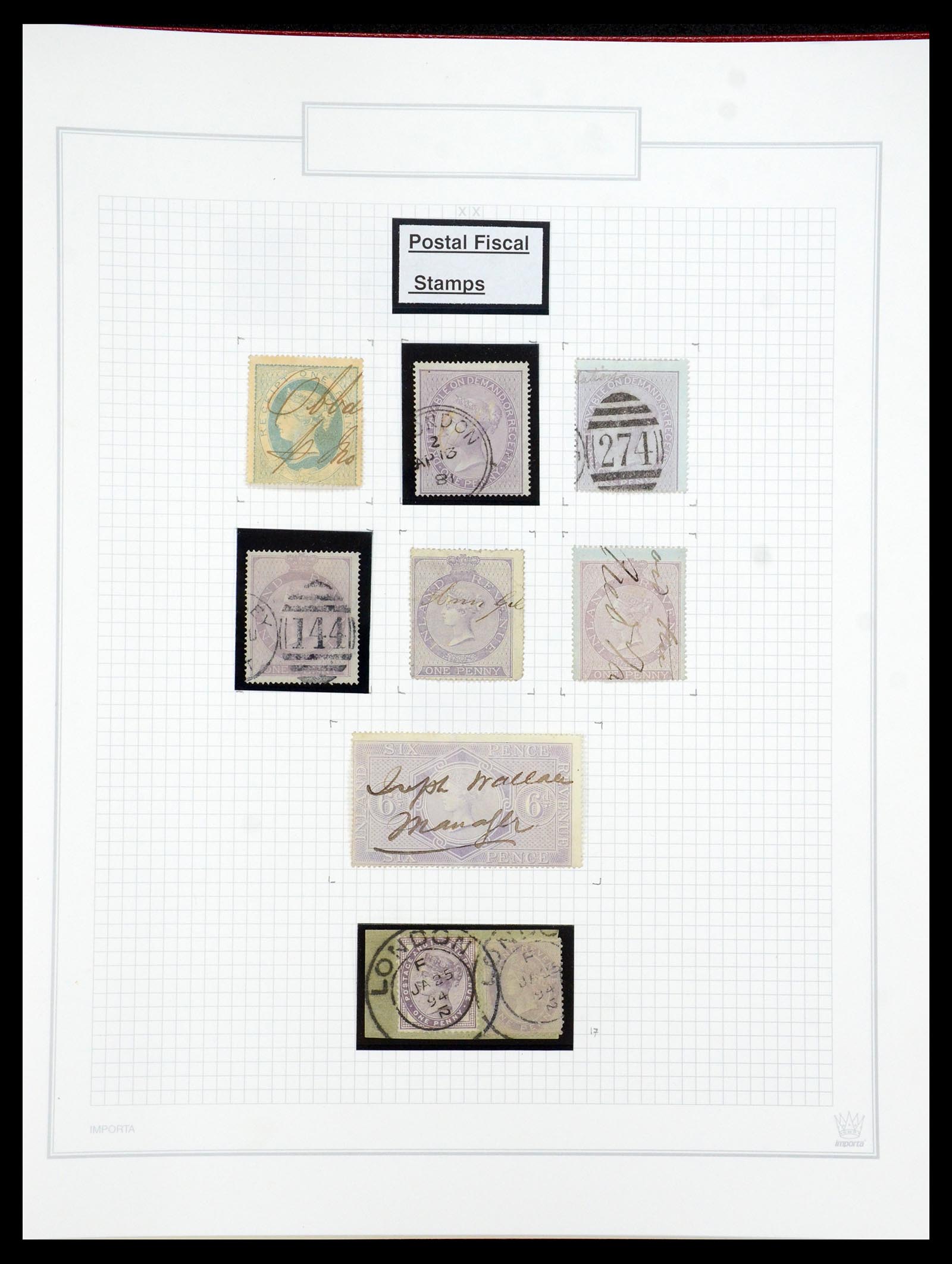 35601 139 - Stamp Collection 35601 Great Britain 1840-1970.
