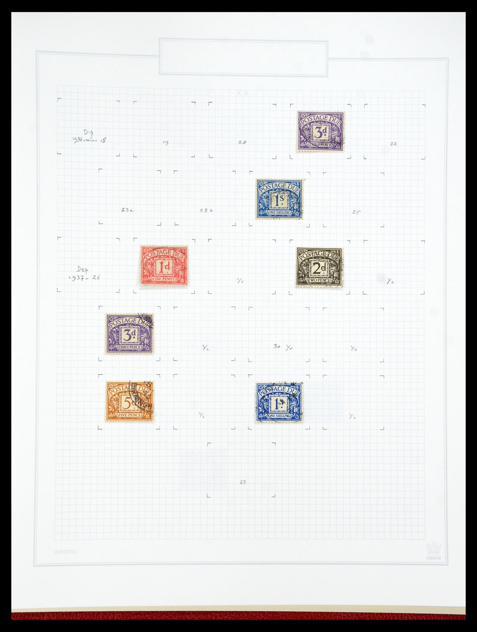 35601 147 - Stamp Collection 35601 Great Britain 1840-1970.