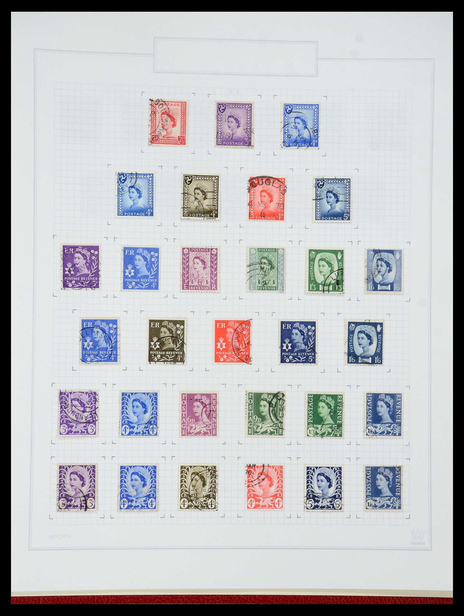 35601 158 - Stamp Collection 35601 Great Britain 1840-1970.
