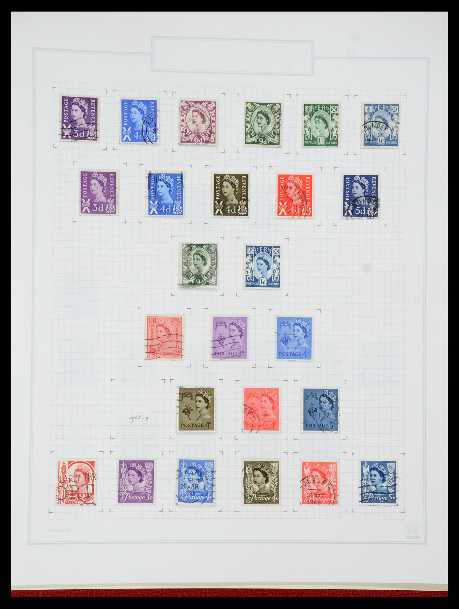 35601 159 - Stamp Collection 35601 Great Britain 1840-1970.