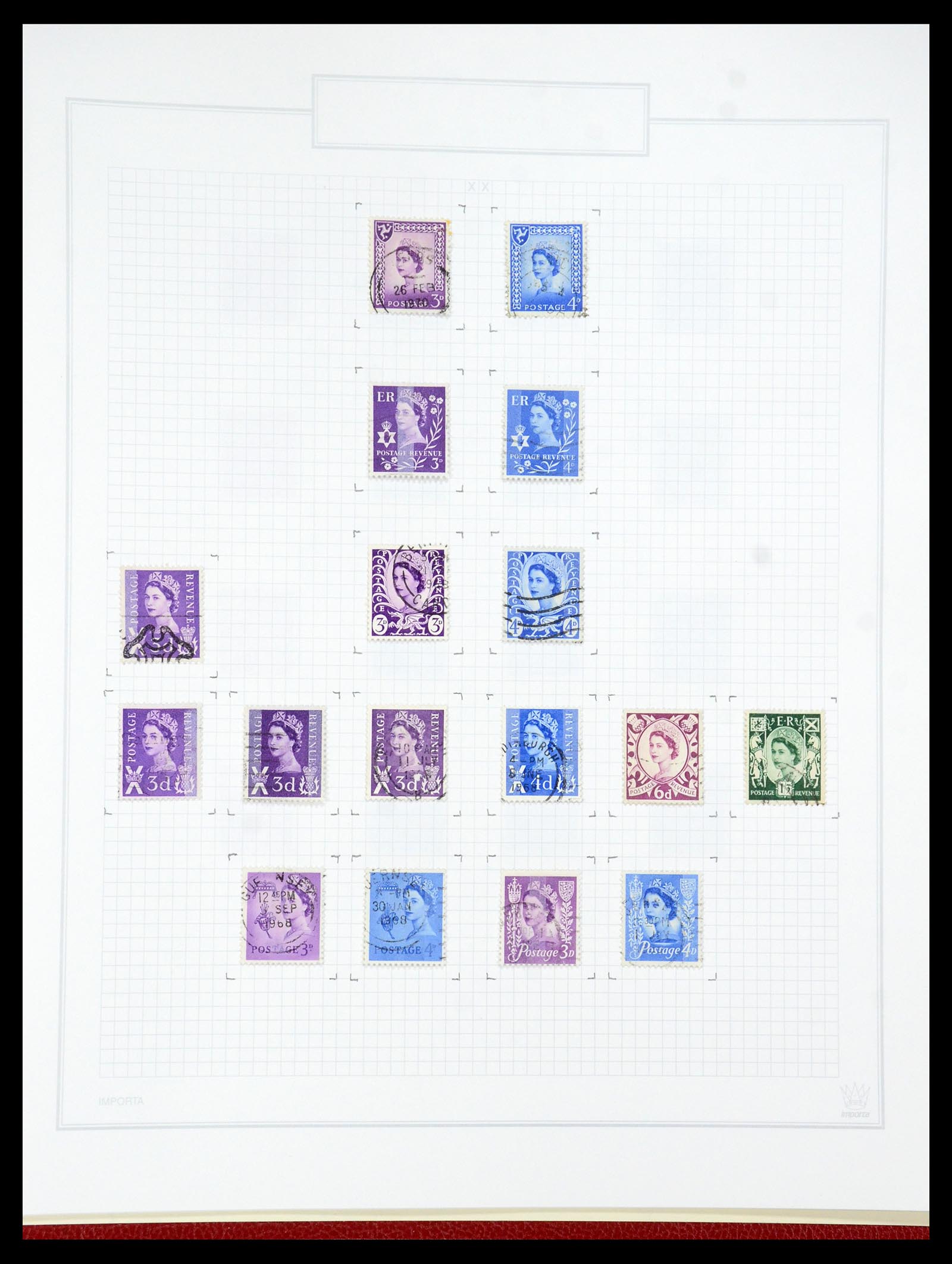35601 160 - Stamp Collection 35601 Great Britain 1840-1970.