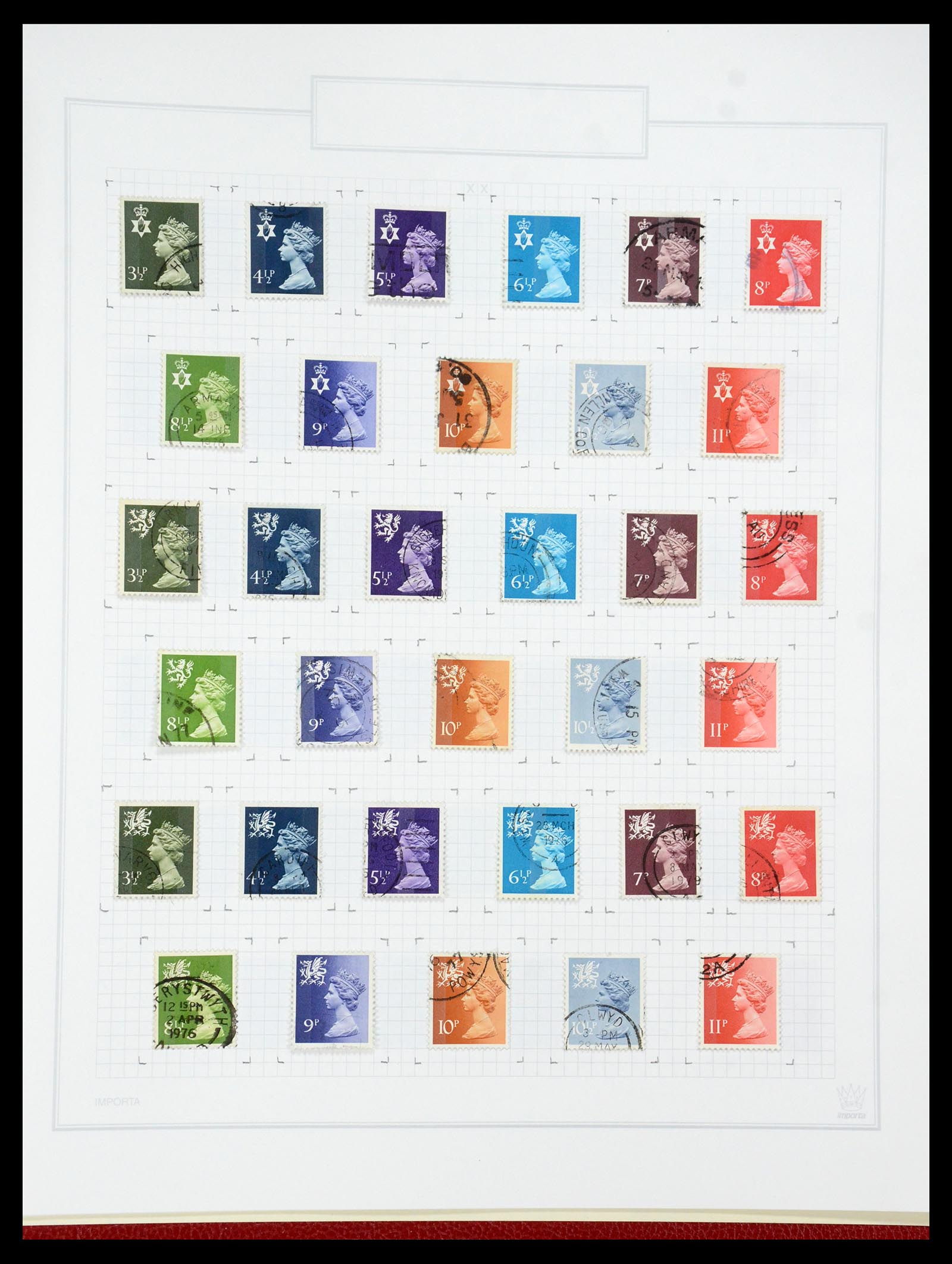 35601 163 - Stamp Collection 35601 Great Britain 1840-1970.