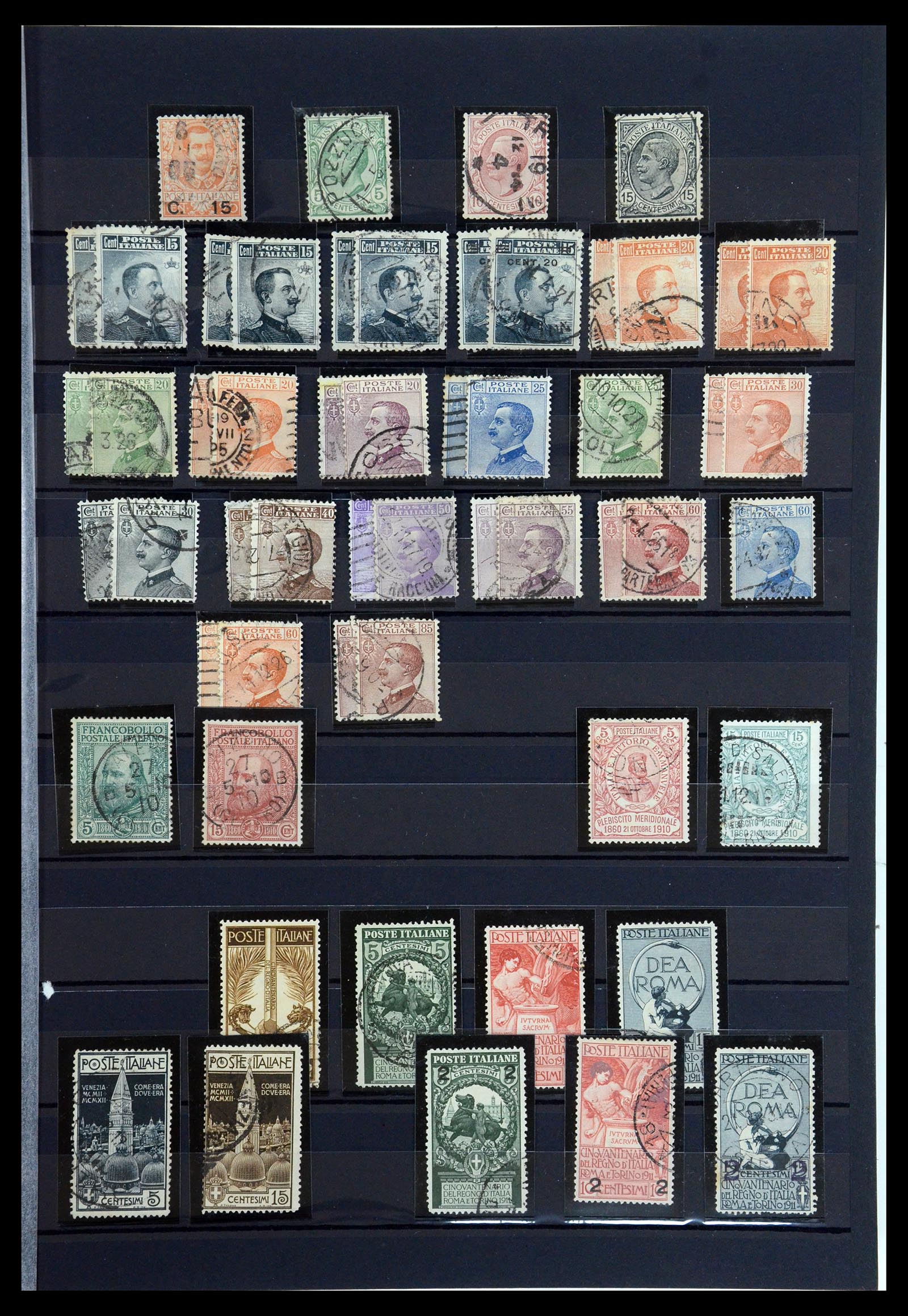 35603 003 - Postzegelverzameling 35603 Italië 1862-1991.
