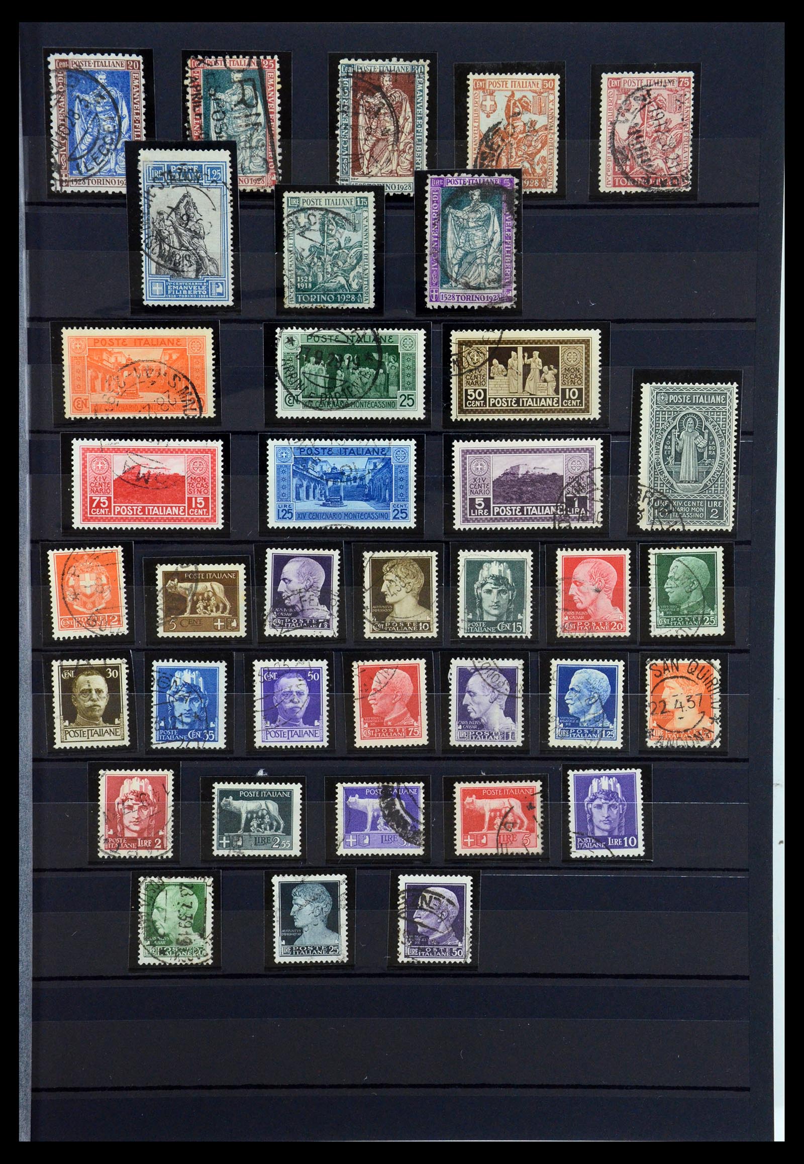 35603 007 - Postzegelverzameling 35603 Italië 1862-1991.