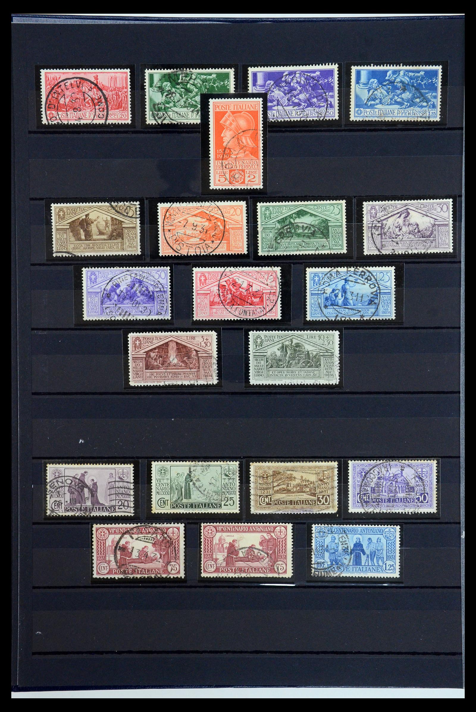 35603 008 - Postzegelverzameling 35603 Italië 1862-1991.