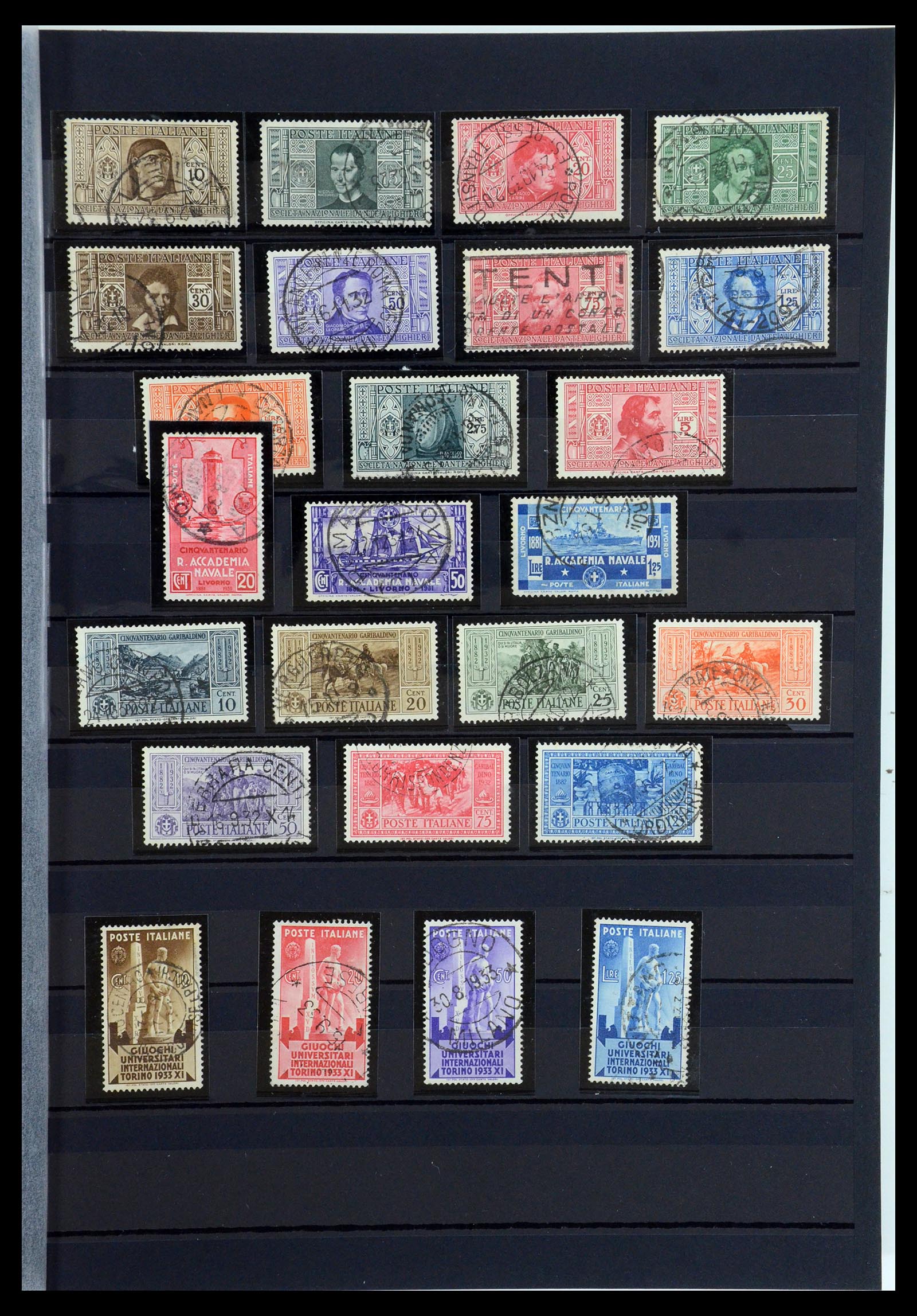 35603 009 - Postzegelverzameling 35603 Italië 1862-1991.