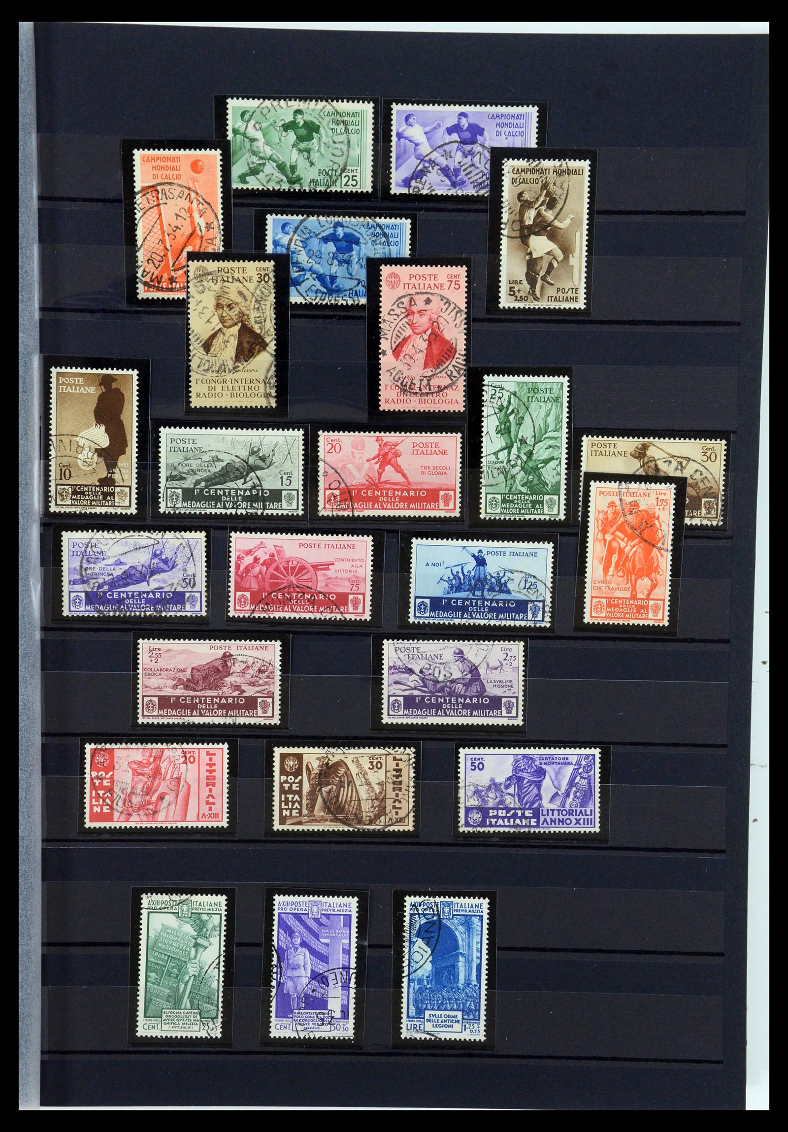 35603 011 - Postzegelverzameling 35603 Italië 1862-1991.