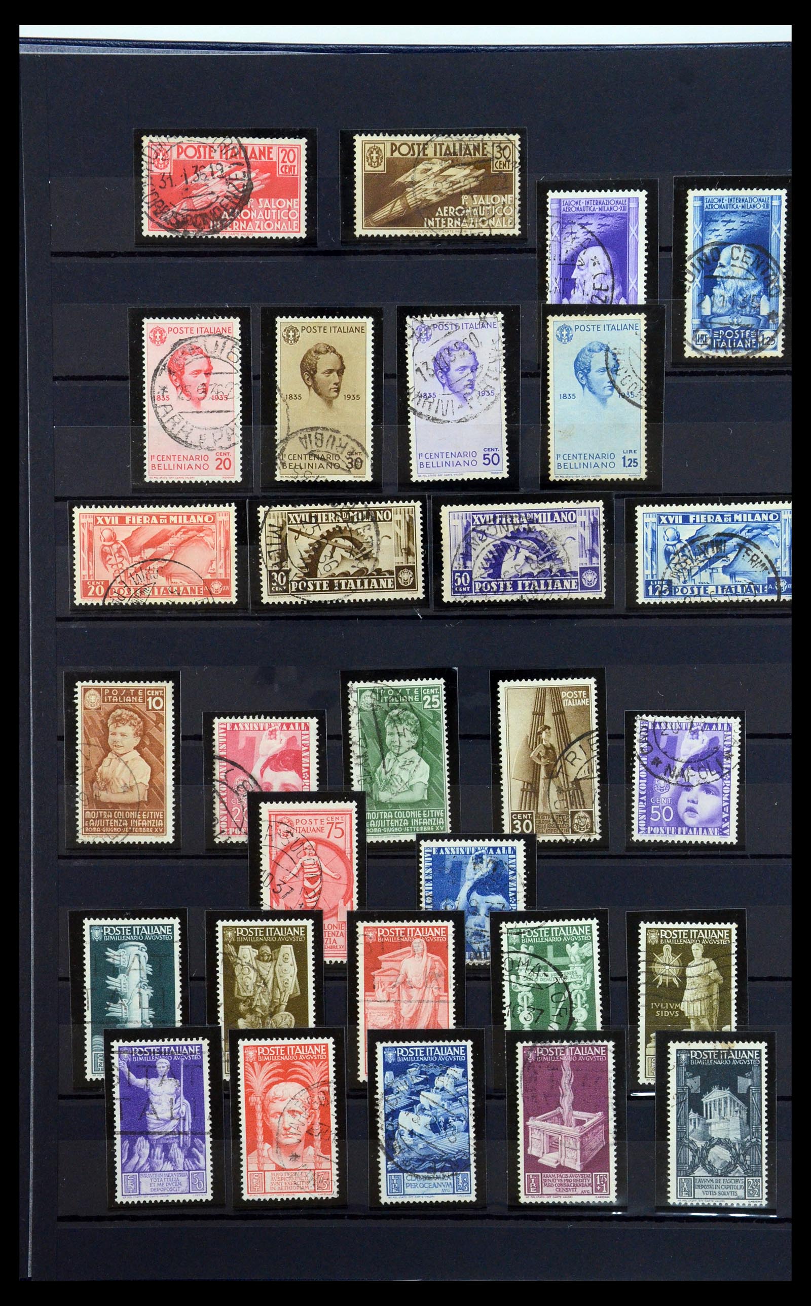 35603 012 - Postzegelverzameling 35603 Italië 1862-1991.