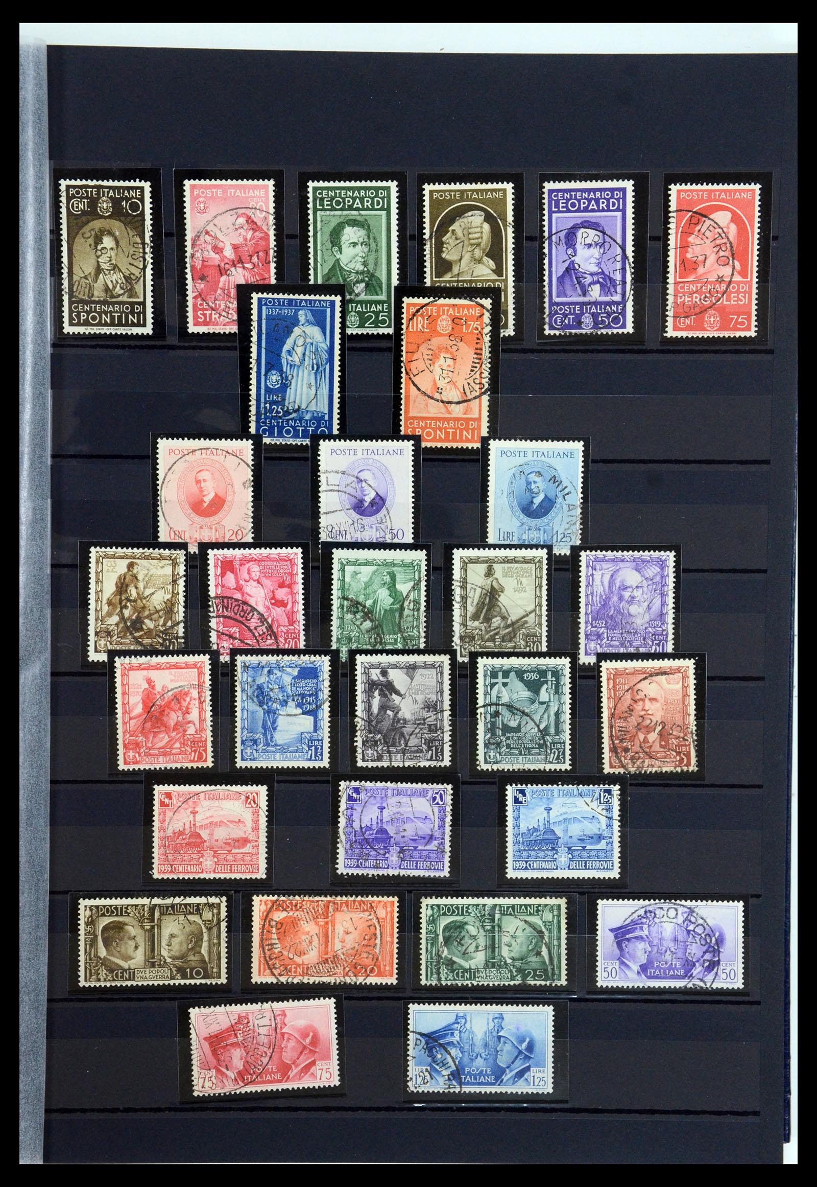 35603 013 - Postzegelverzameling 35603 Italië 1862-1991.
