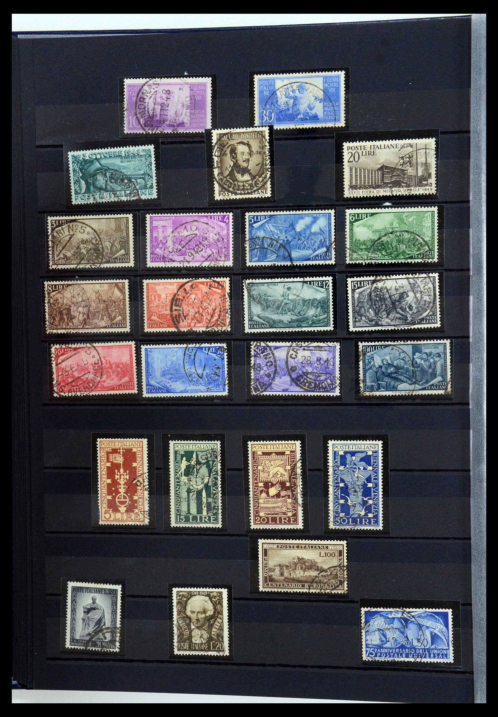 35603 016 - Postzegelverzameling 35603 Italië 1862-1991.