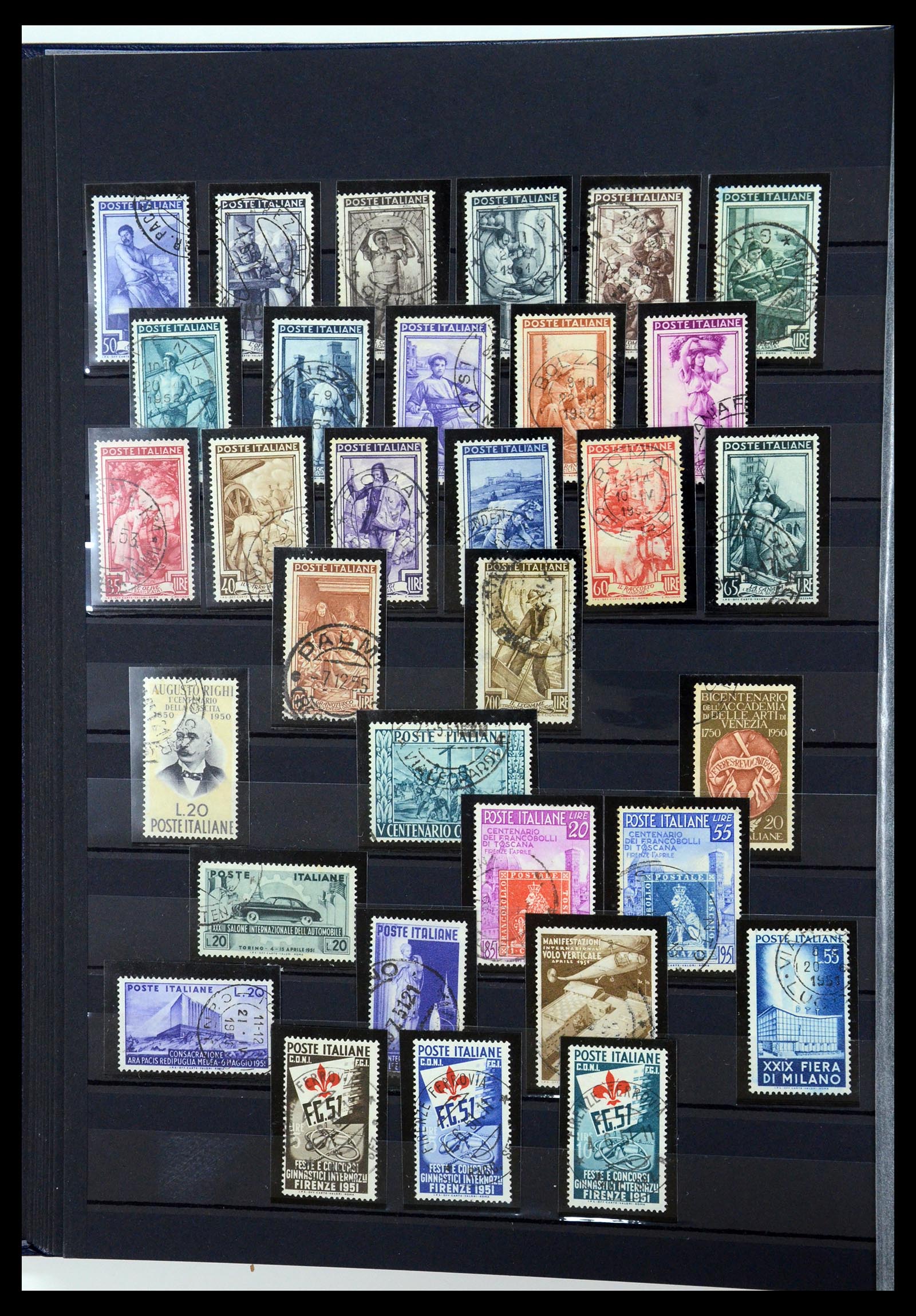 35603 018 - Postzegelverzameling 35603 Italië 1862-1991.