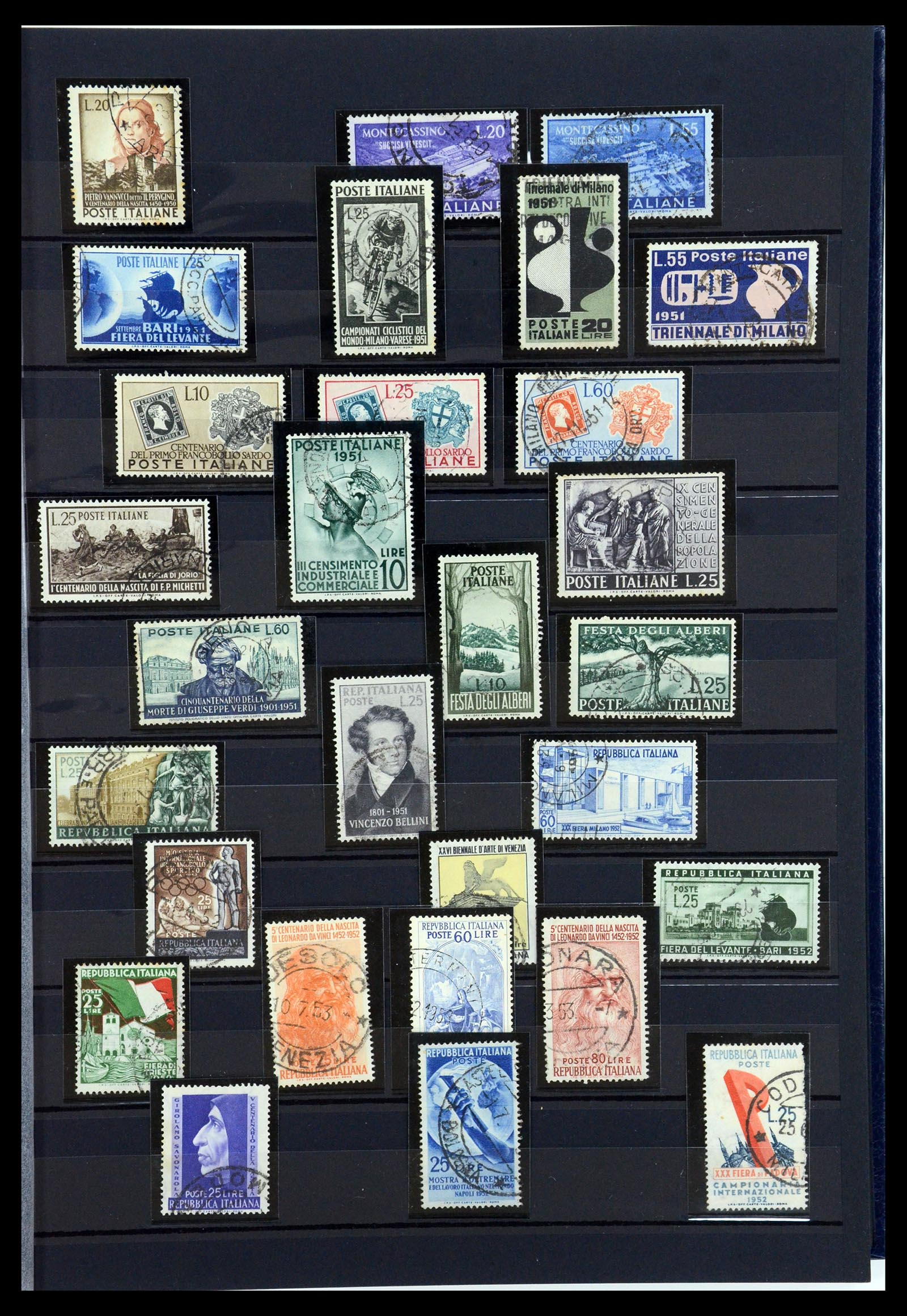 35603 019 - Postzegelverzameling 35603 Italië 1862-1991.