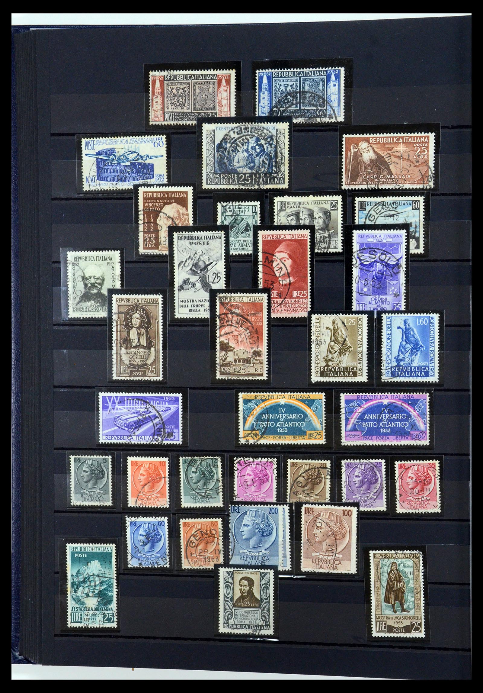 35603 020 - Postzegelverzameling 35603 Italië 1862-1991.