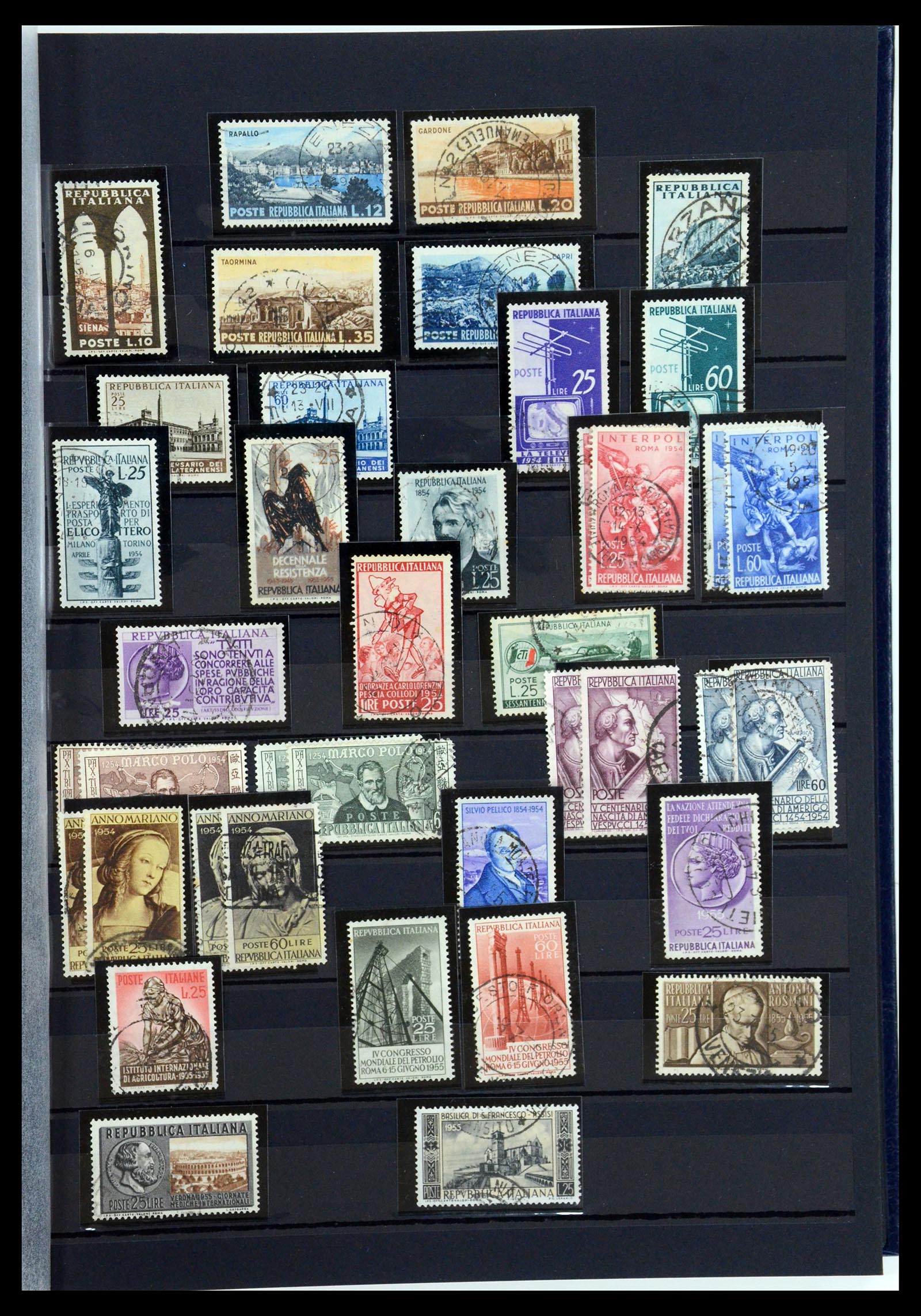 35603 021 - Postzegelverzameling 35603 Italië 1862-1991.