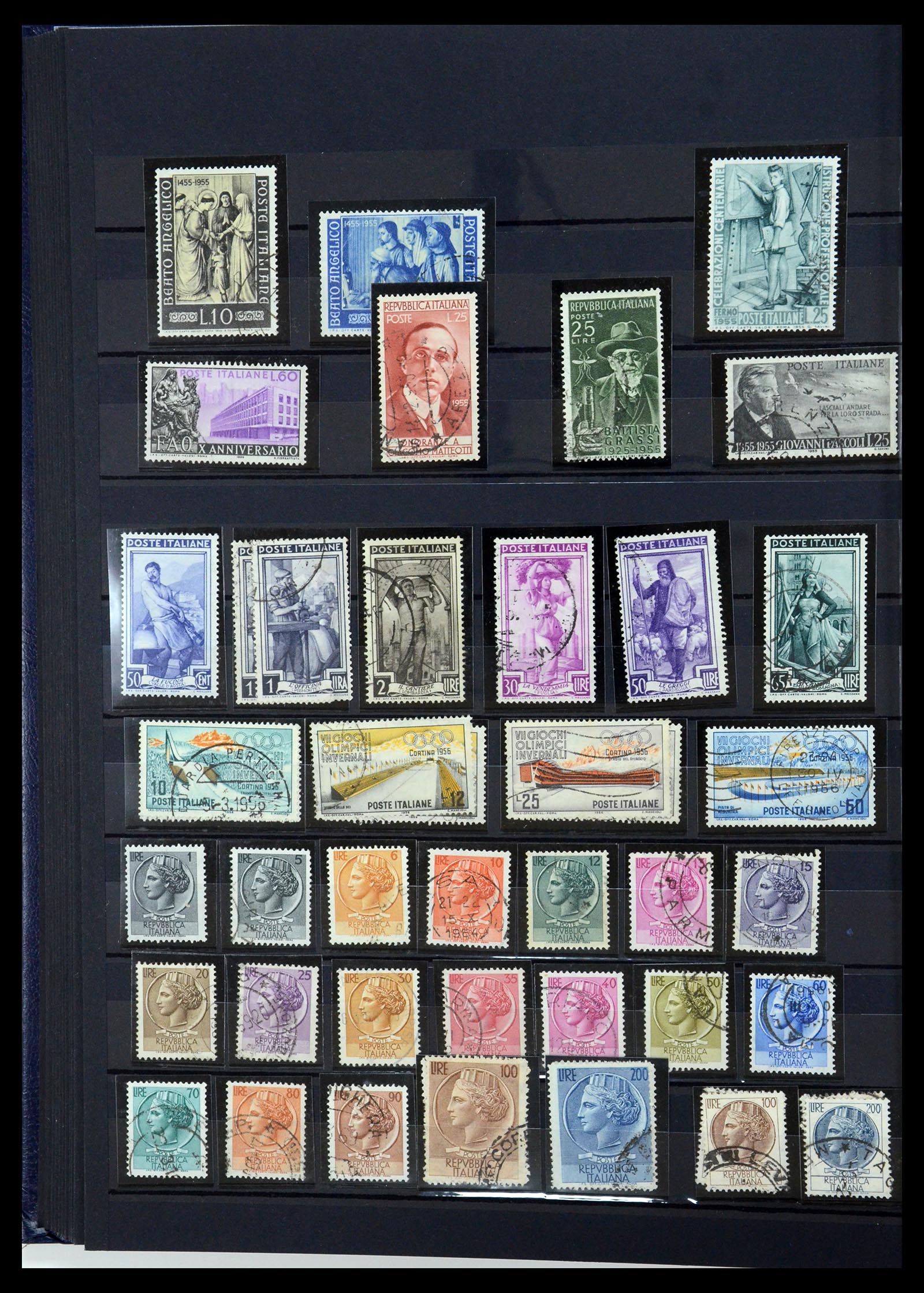 35603 022 - Postzegelverzameling 35603 Italië 1862-1991.
