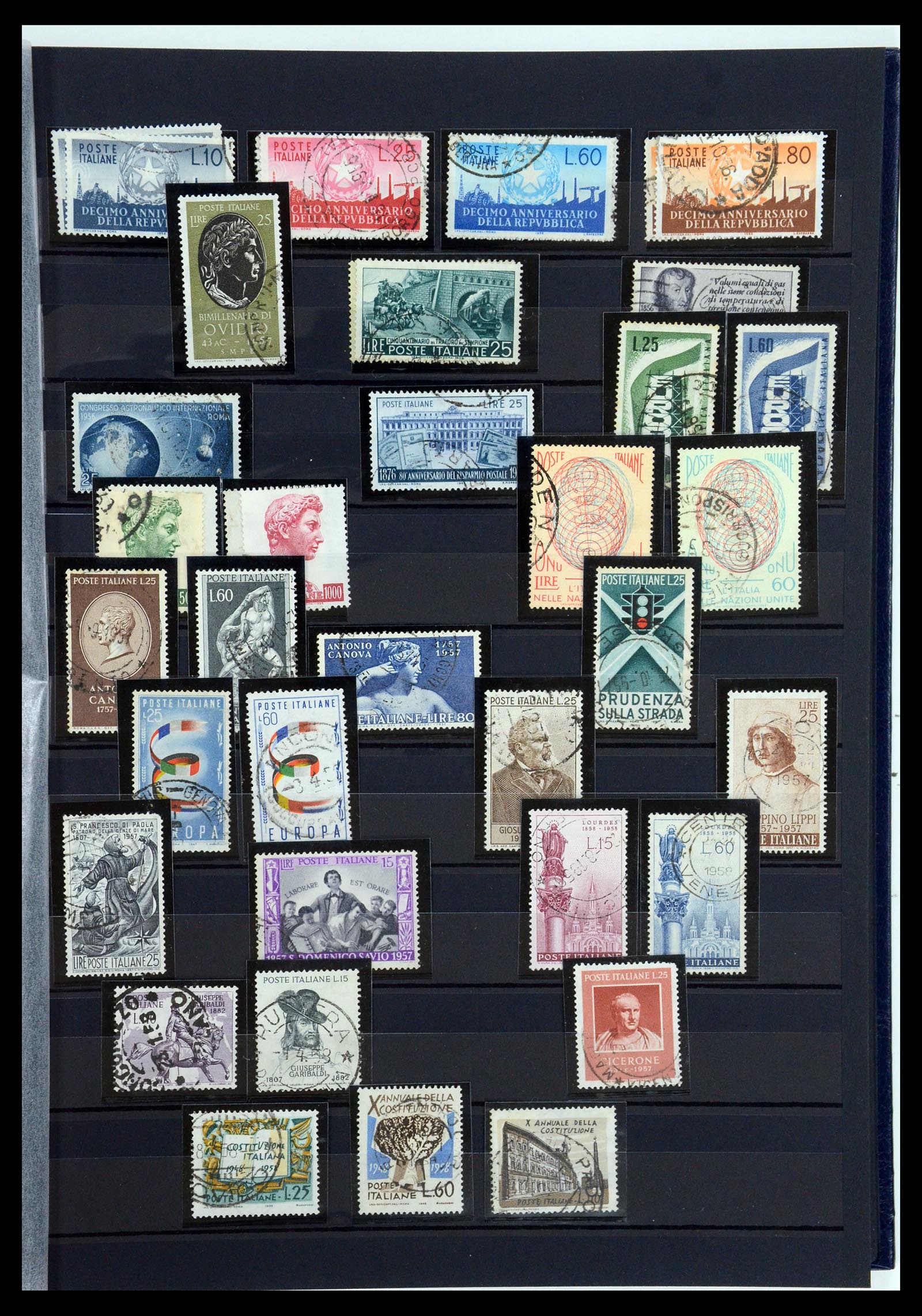 35603 023 - Postzegelverzameling 35603 Italië 1862-1991.
