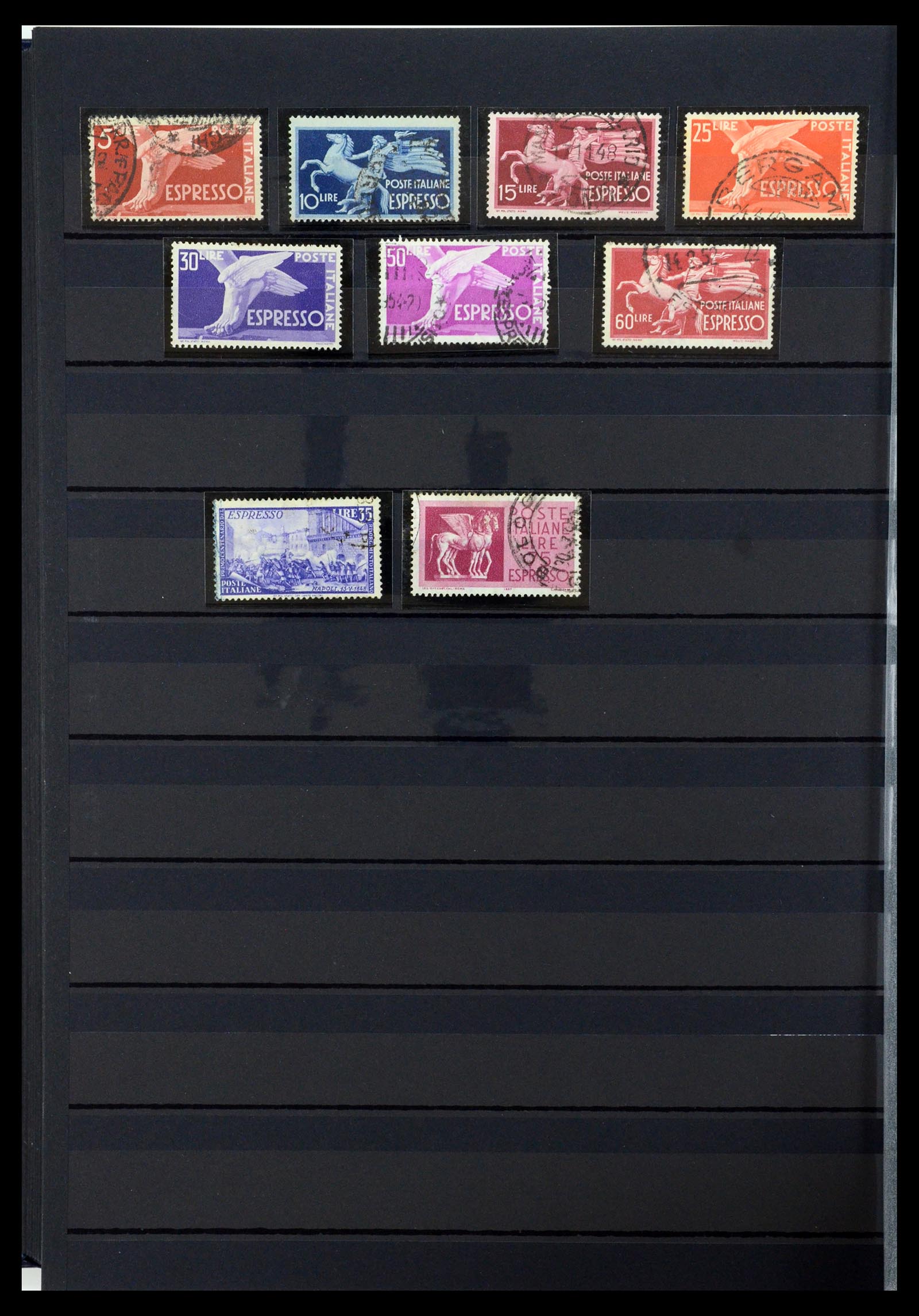 35603 031 - Postzegelverzameling 35603 Italië 1862-1991.
