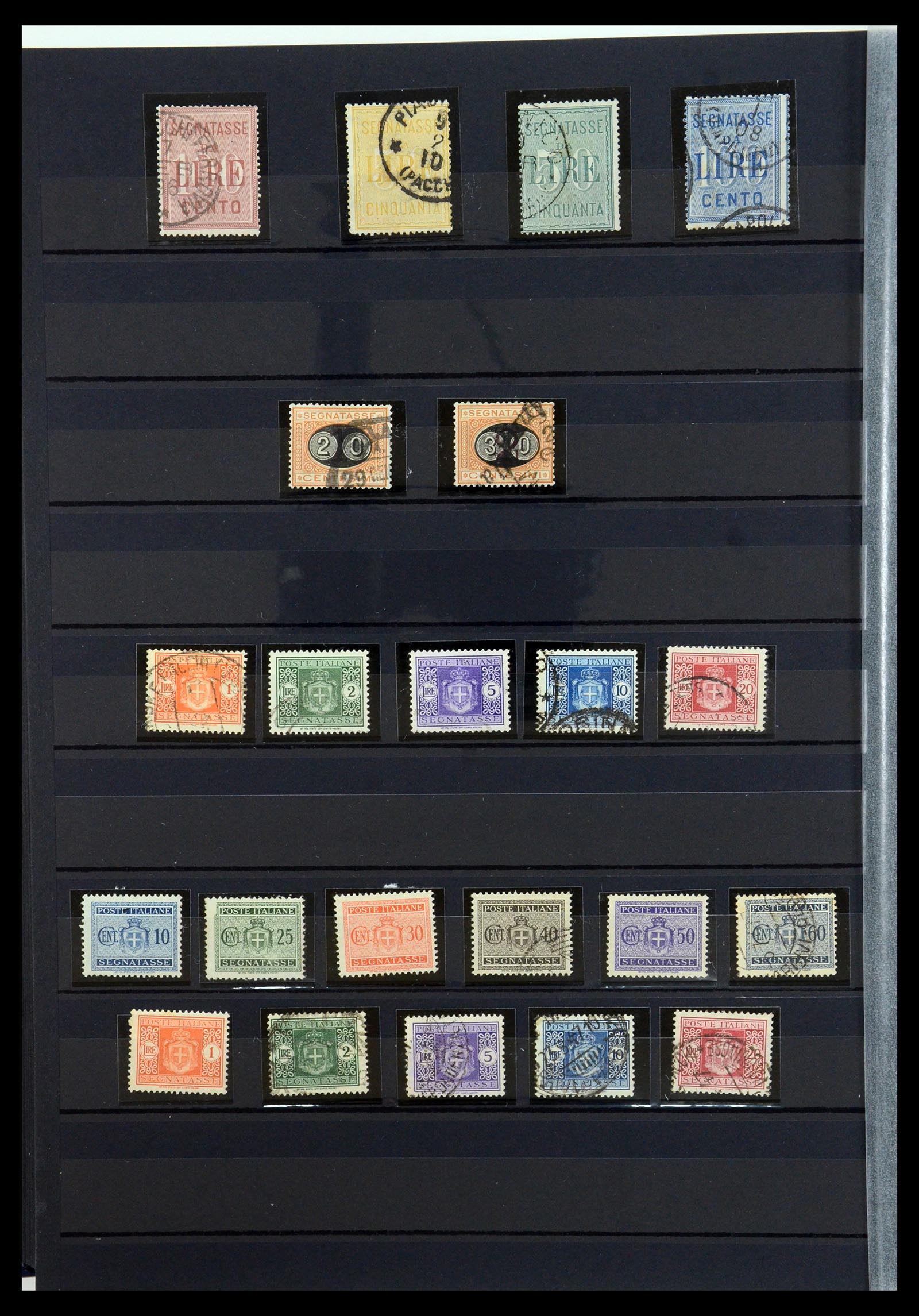 35603 035 - Postzegelverzameling 35603 Italië 1862-1991.