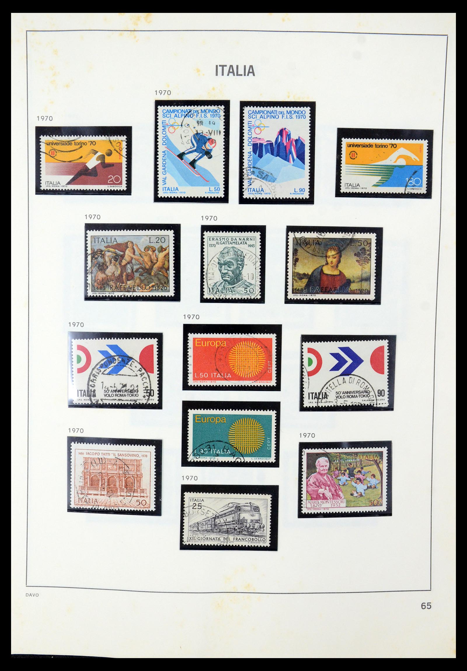 35603 060 - Postzegelverzameling 35603 Italië 1862-1991.