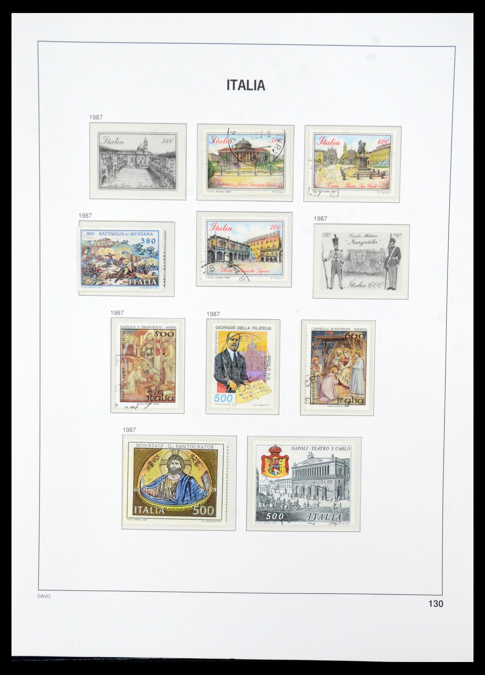 35603 144 - Stamp Collection 35603 Italy 1862-1991.